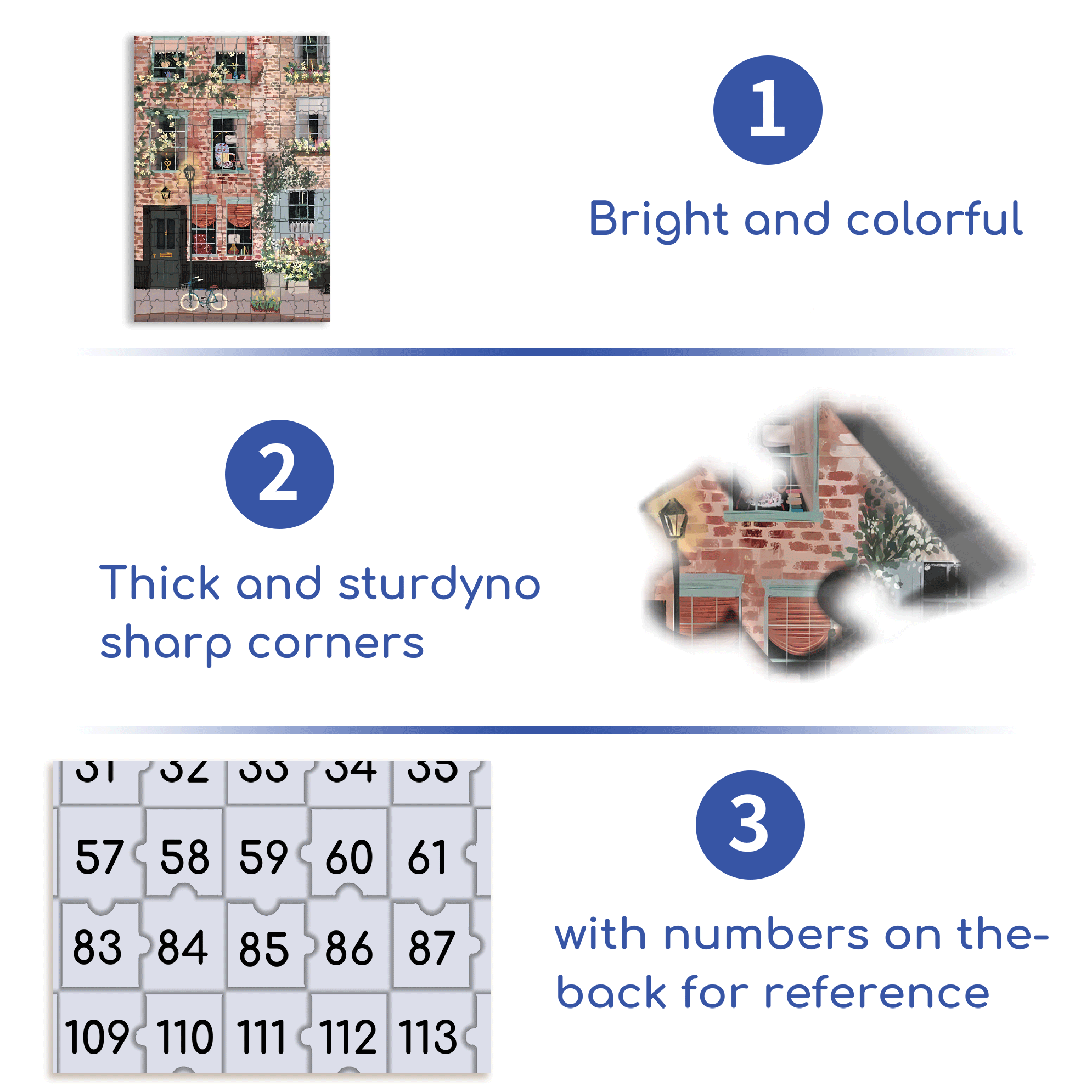 Live Your Life In A Gentle Manner 5 500pcs/1000pcs Jigsaw Puzzle, Scratch-Resistant, Interactive Family Game & Brain-Boosting DIY Decor, Perfect for Halloween, Christmas & New Year Gifts, Family Puzzle Game