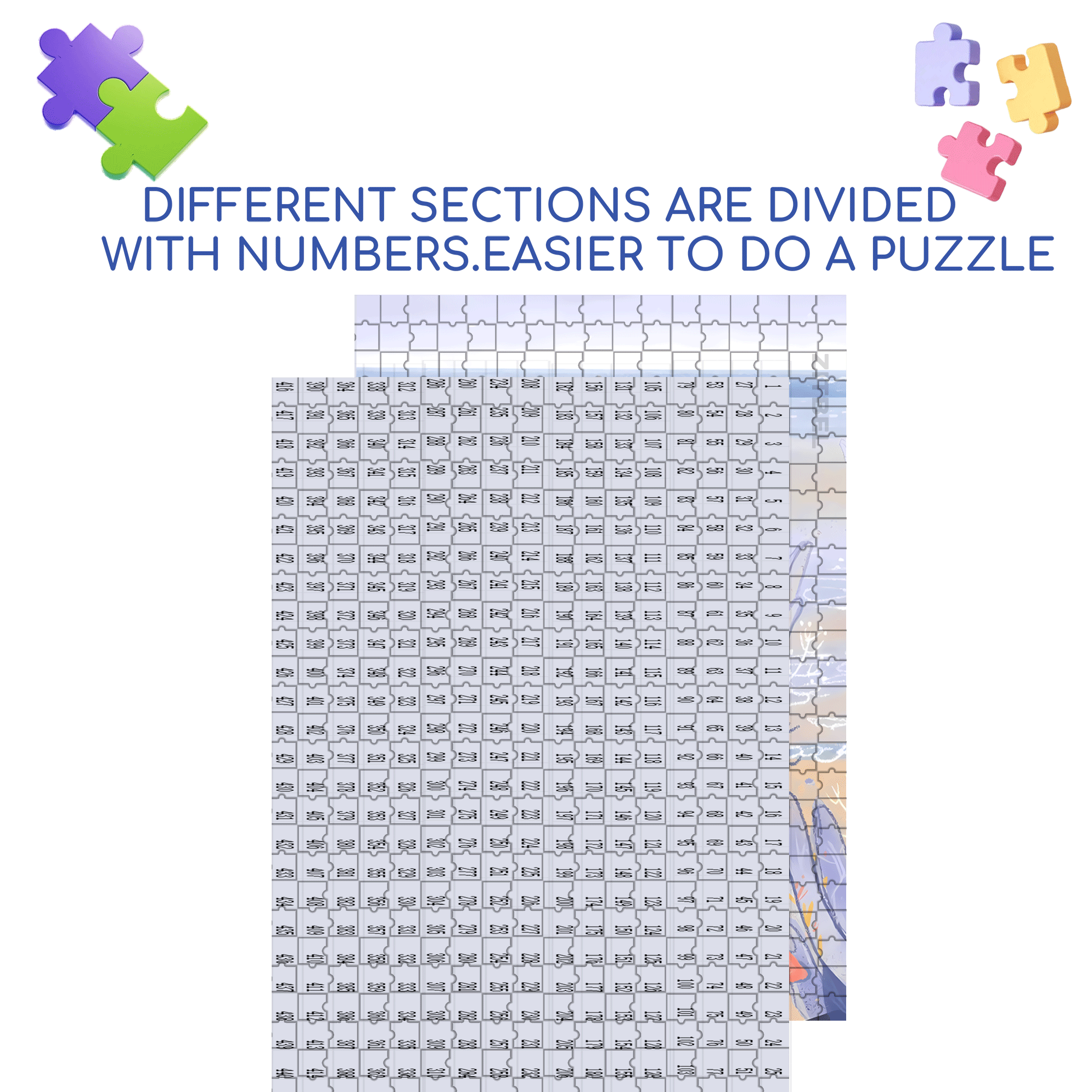 The Illusion Of The Soul 500pcs/1000pcs Jigsaw Puzzle, Scratch-Resistant, Interactive Family Game & Brain-Boosting DIY Decor, Perfect for Halloween, Christmas & New Year Gifts, Family Puzzle Game