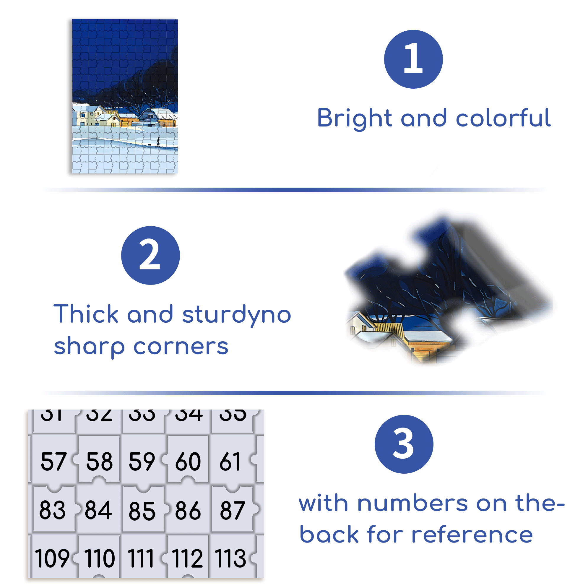 The Light In The Dark Night 500pcs/1000pcs Jigsaw Puzzle, Scratch-Resistant, Interactive Family Game & Brain-Boosting DIY Decor, Perfect for Halloween, Christmas & New Year Gifts, Family Puzzle Game