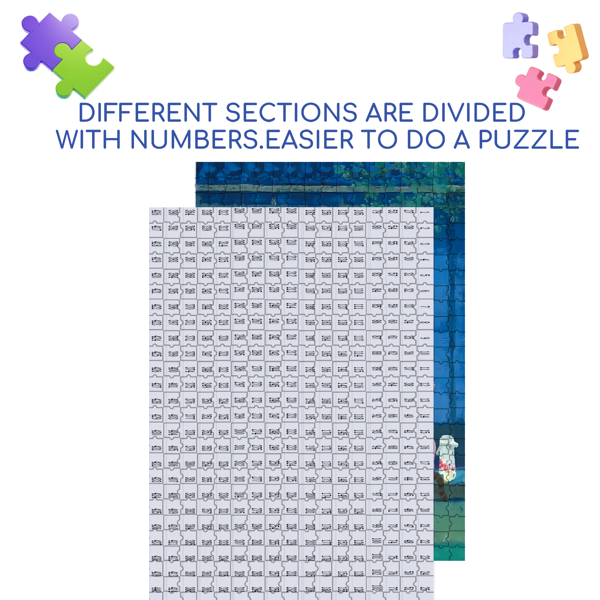 Under The Moon Before The Cat 500pcs/1000pcs Jigsaw Puzzle, Scratch-Resistant, Interactive Family Game & Brain-Boosting DIY Decor, Perfect for Halloween, Christmas & New Year Gifts, Family Puzzle Game