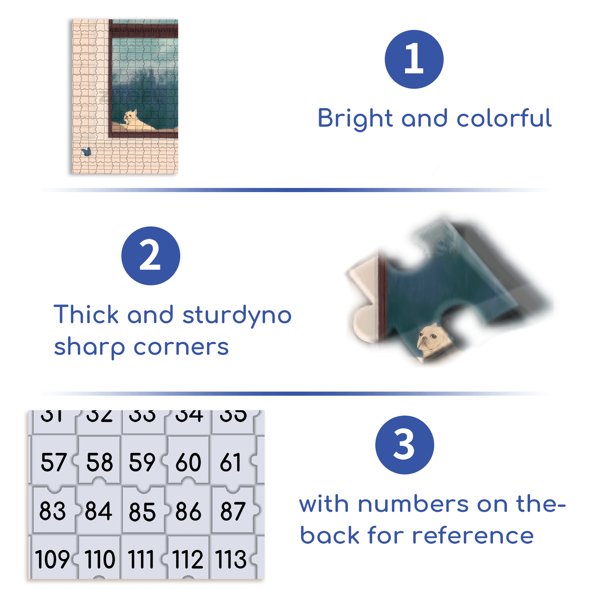 A small Figure By The Windowsill 500pcs/1000pcs Jigsaw Puzzle, Scratch-Resistant, Interactive Family Game & Brain-Boosting DIY Decor, Perfect for Halloween, Christmas & New Year Gifts, Family Puzzle Game
