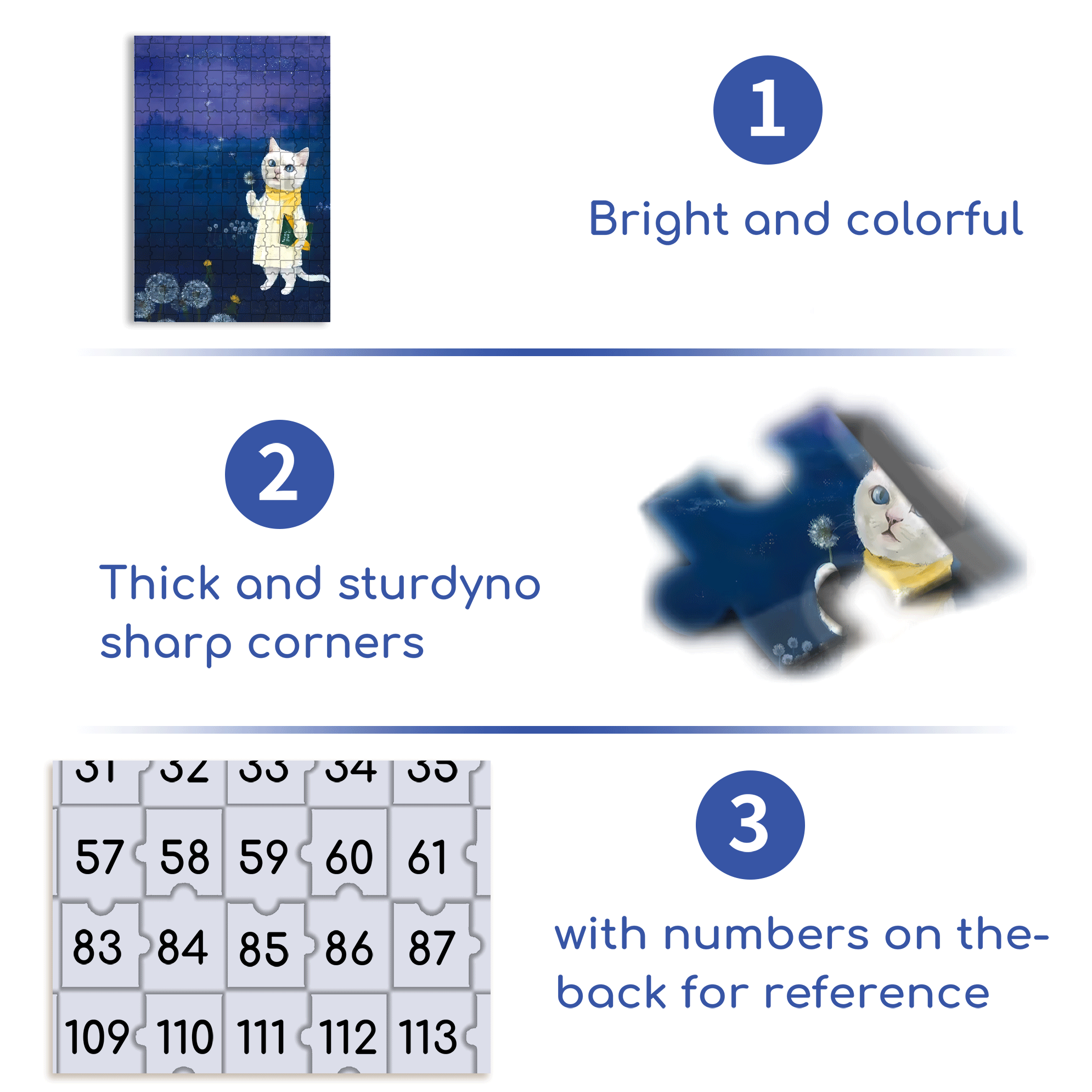Dandelion's Promise 1 500pcs/1000pcs Jigsaw Puzzle, Scratch-Resistant, Interactive Family Game & Brain-Boosting DIY Decor, Perfect for Halloween, Christmas & New Year Gifts, Family Puzzle Game