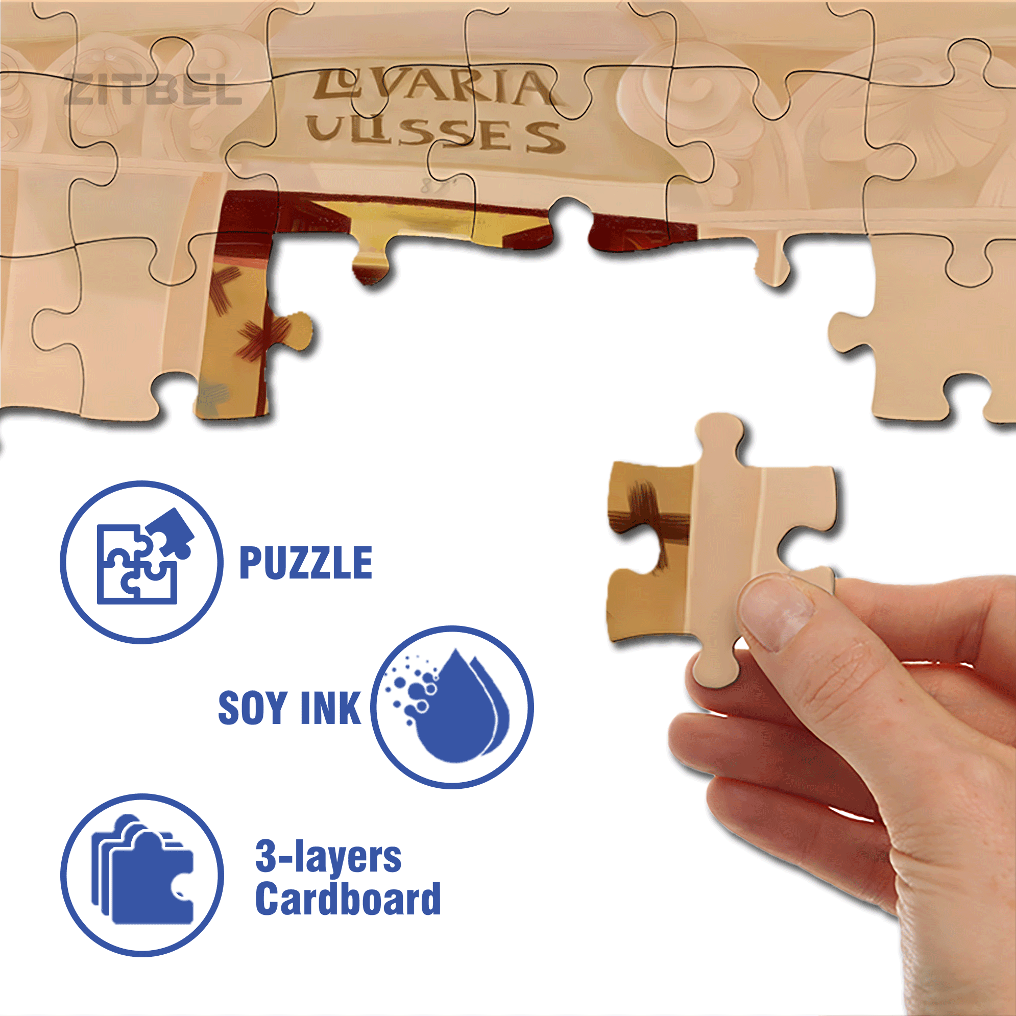 Don't miss Those Beautiful Moments In Life 500pcs/1000pcs Jigsaw Puzzle, Scratch-Resistant, Interactive Family Game & Brain-Boosting DIY Decor, Perfect for Halloween, Christmas & New Year Gifts, Family Puzzle Game