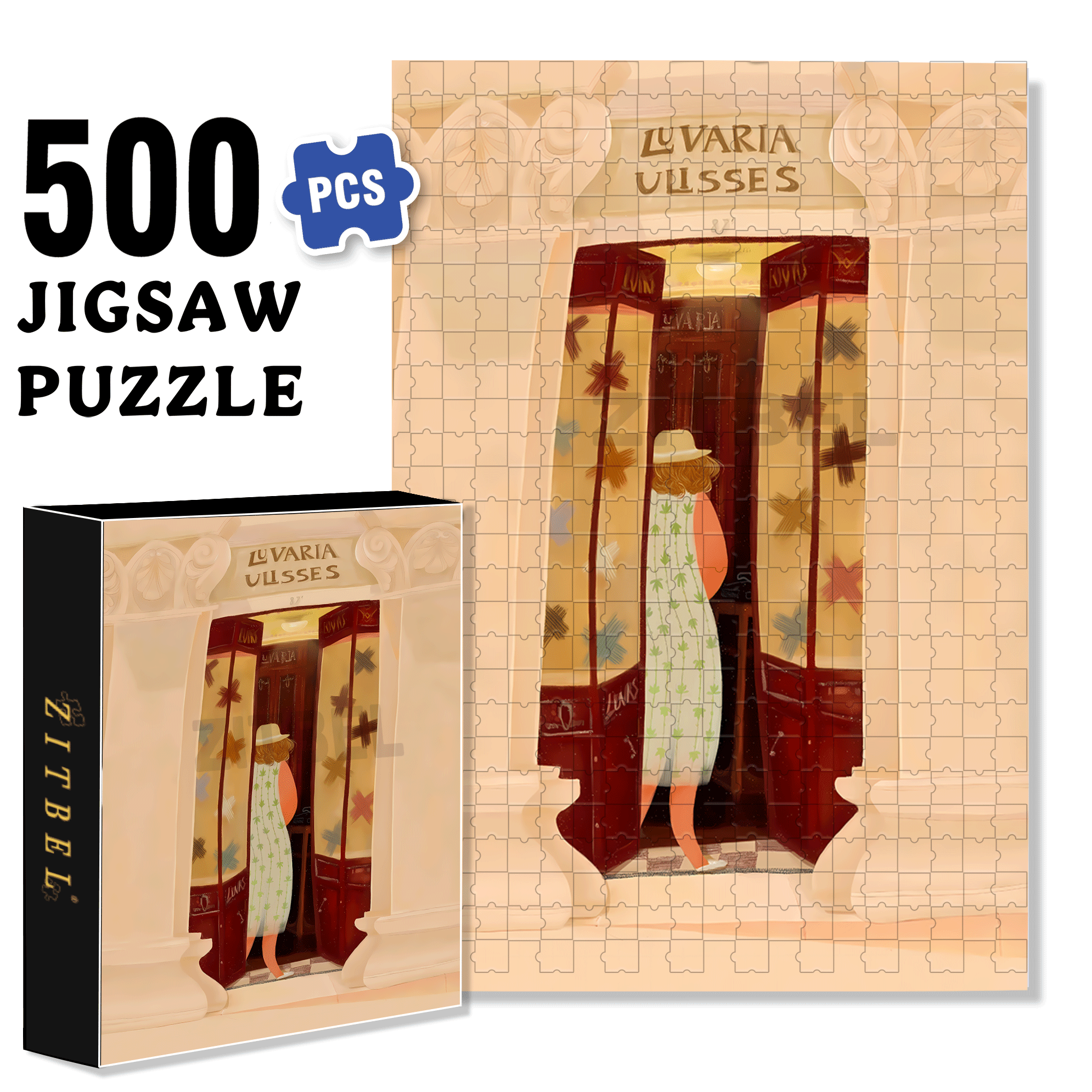 Don't miss Those Beautiful Moments In Life 500pcs/1000pcs Jigsaw Puzzle, Scratch-Resistant, Interactive Family Game & Brain-Boosting DIY Decor, Perfect for Halloween, Christmas & New Year Gifts, Family Puzzle Game
