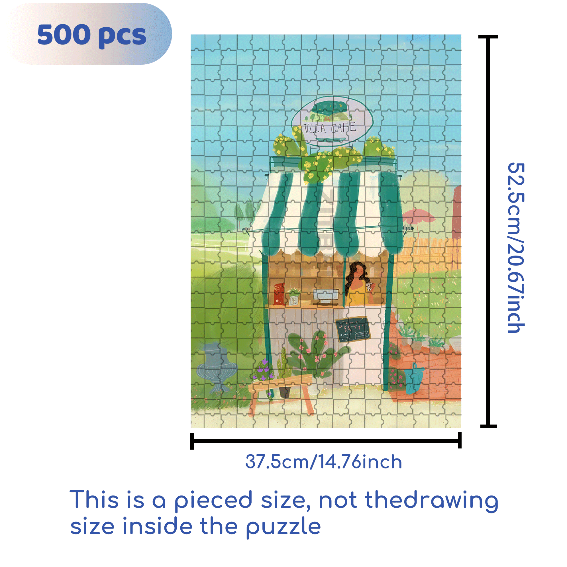 Escape From Reality 500pcs/1000pcs Jigsaw Puzzle, Scratch-Resistant, Interactive Family Game & Brain-Boosting DIY Decor, Perfect for Halloween, Christmas & New Year Gifts, Family Puzzle Game