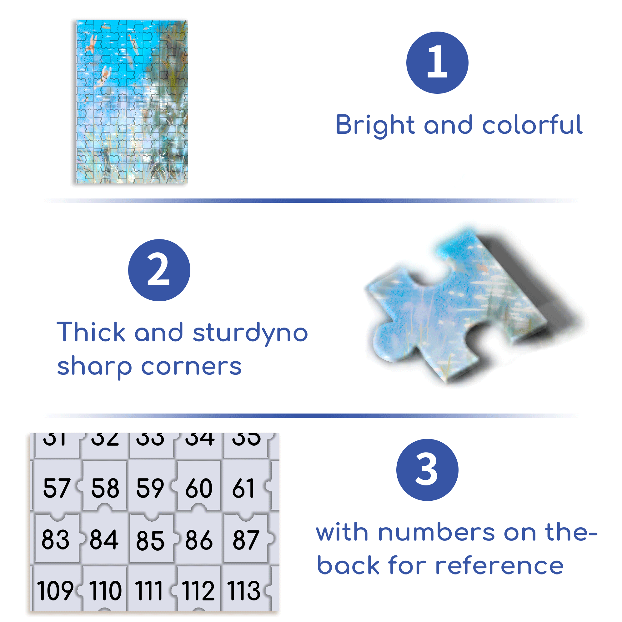 Freestyle Swimming 500pcs/1000pcs Jigsaw Puzzle, Scratch-Resistant, Interactive Family Game & Brain-Boosting DIY Decor, Perfect for Halloween, Christmas & New Year Gifts, Family Puzzle Game