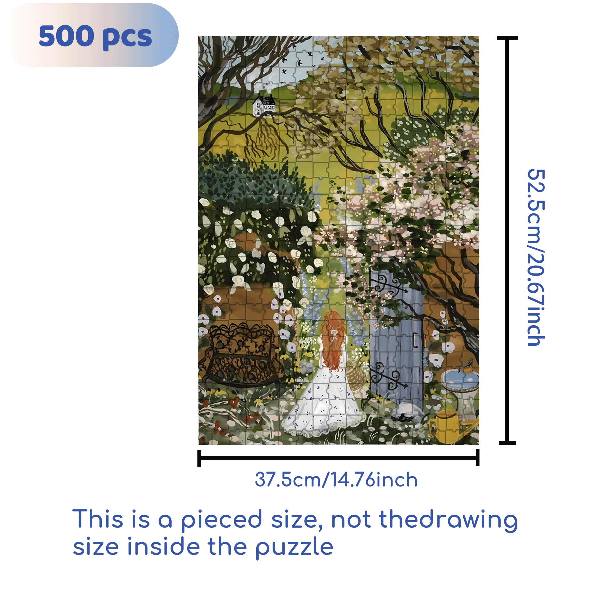 Mood Barometer  500pcs/1000pcs Jigsaw Puzzle, Scratch-Resistant, Interactive Family Game & Brain-Boosting DIY Decor, Perfect for Halloween, Christmas & New Year Gifts, Family Puzzle Game