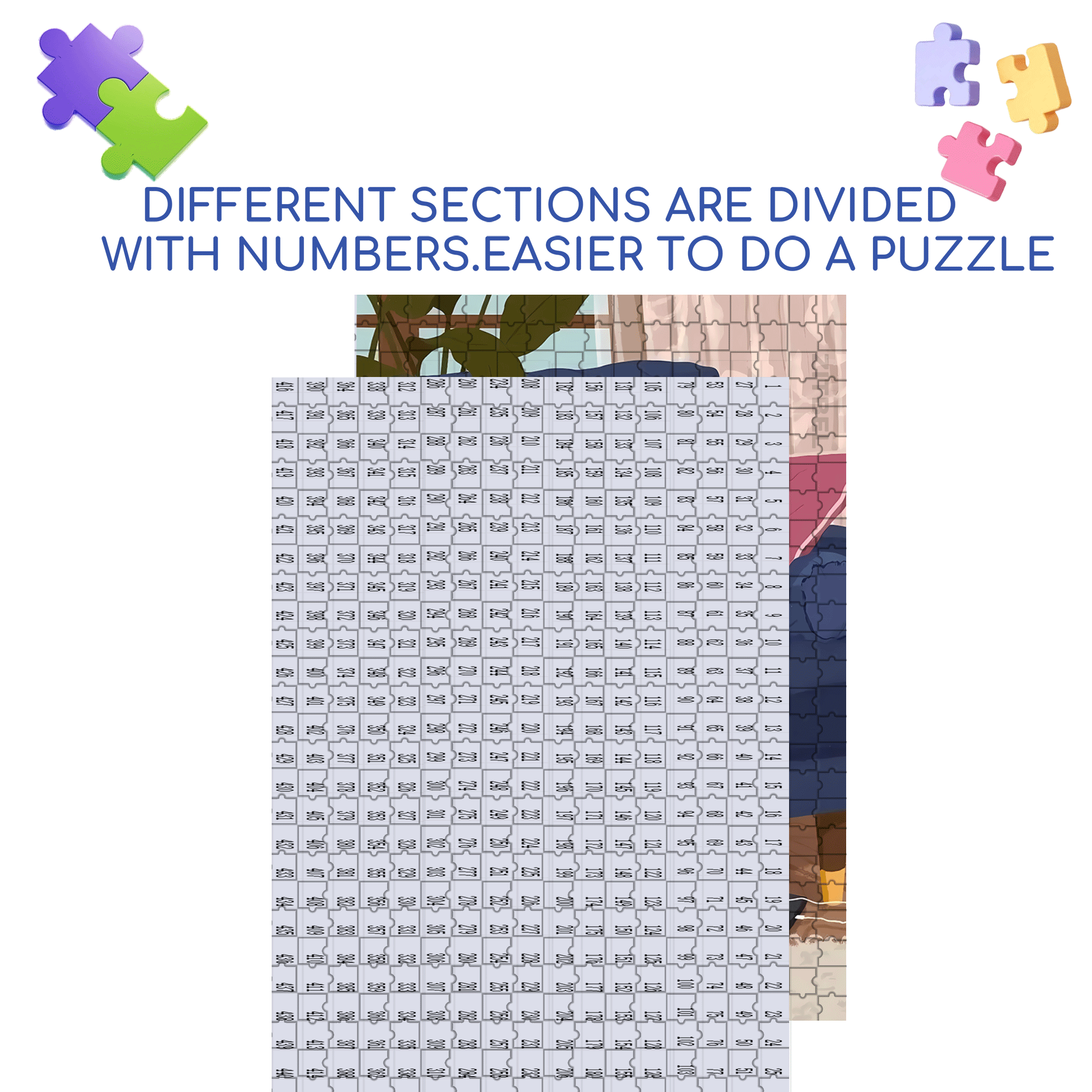 Obey The Inner Voice 3 500pcs/1000pcs Jigsaw Puzzle, Scratch-Resistant, Interactive Family Game & Brain-Boosting DIY Decor, Perfect for Halloween, Christmas & New Year Gifts, Family Puzzle Game