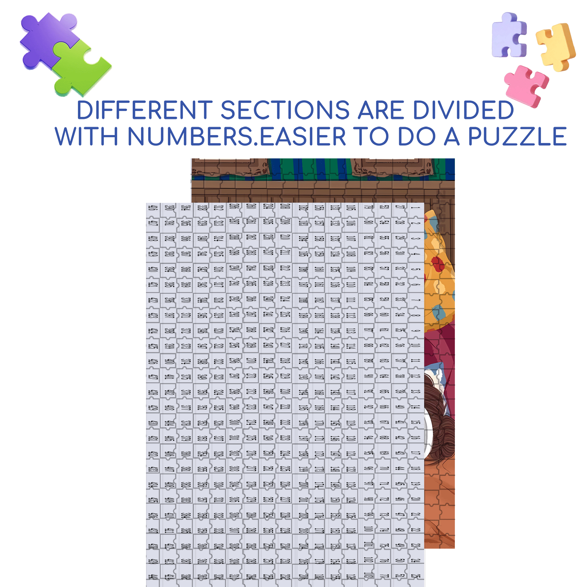 Obey The Inner Voice 4 500pcs/1000pcs Jigsaw Puzzle, Scratch-Resistant, Interactive Family Game & Brain-Boosting DIY Decor, Perfect for Halloween, Christmas & New Year Gifts, Family Puzzle Game