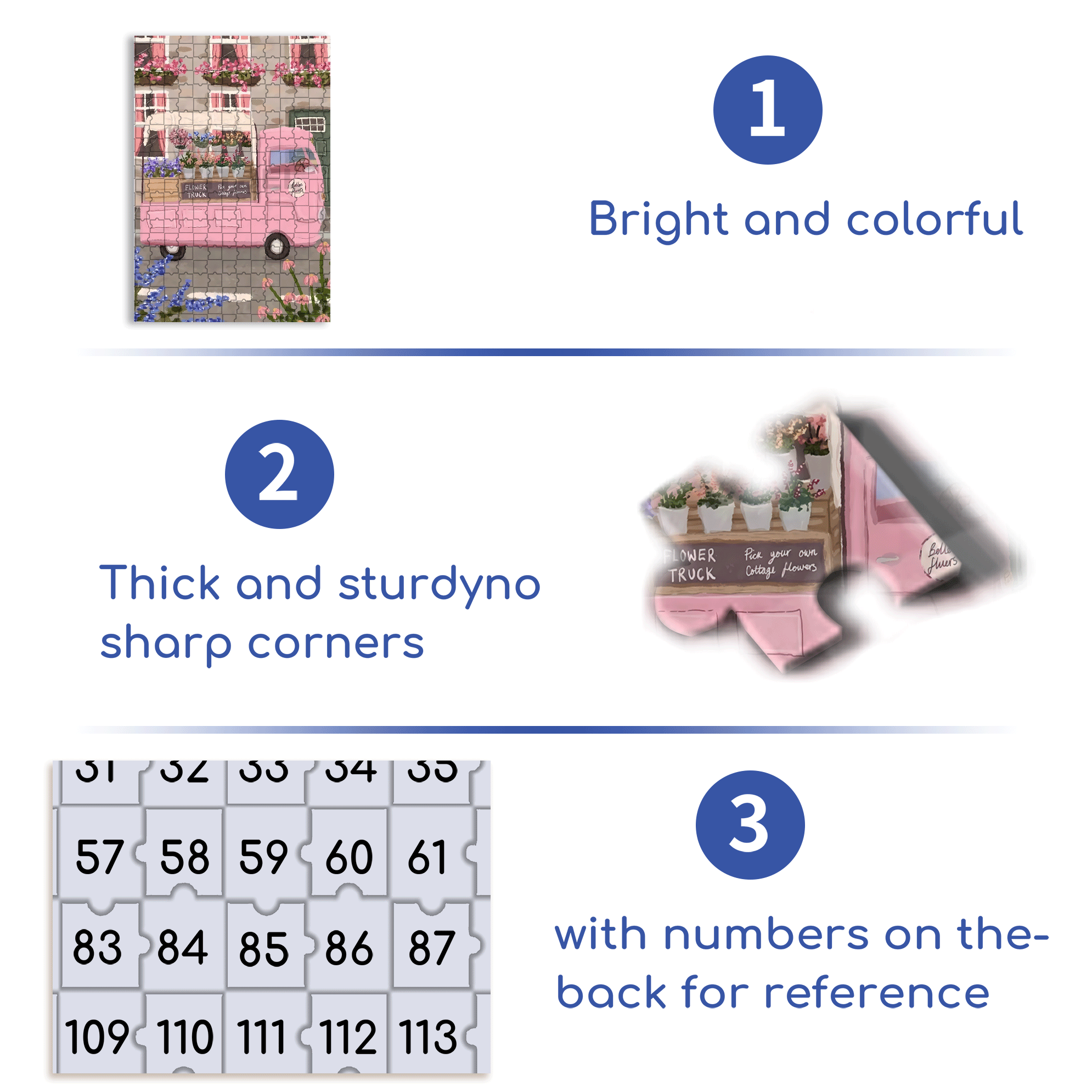 Pink Style 500pcs/1000pcs Jigsaw Puzzle, Scratch-Resistant, Interactive Family Game & Brain-Boosting DIY Decor, Perfect for Halloween, Christmas & New Year Gifts, Family Puzzle Game