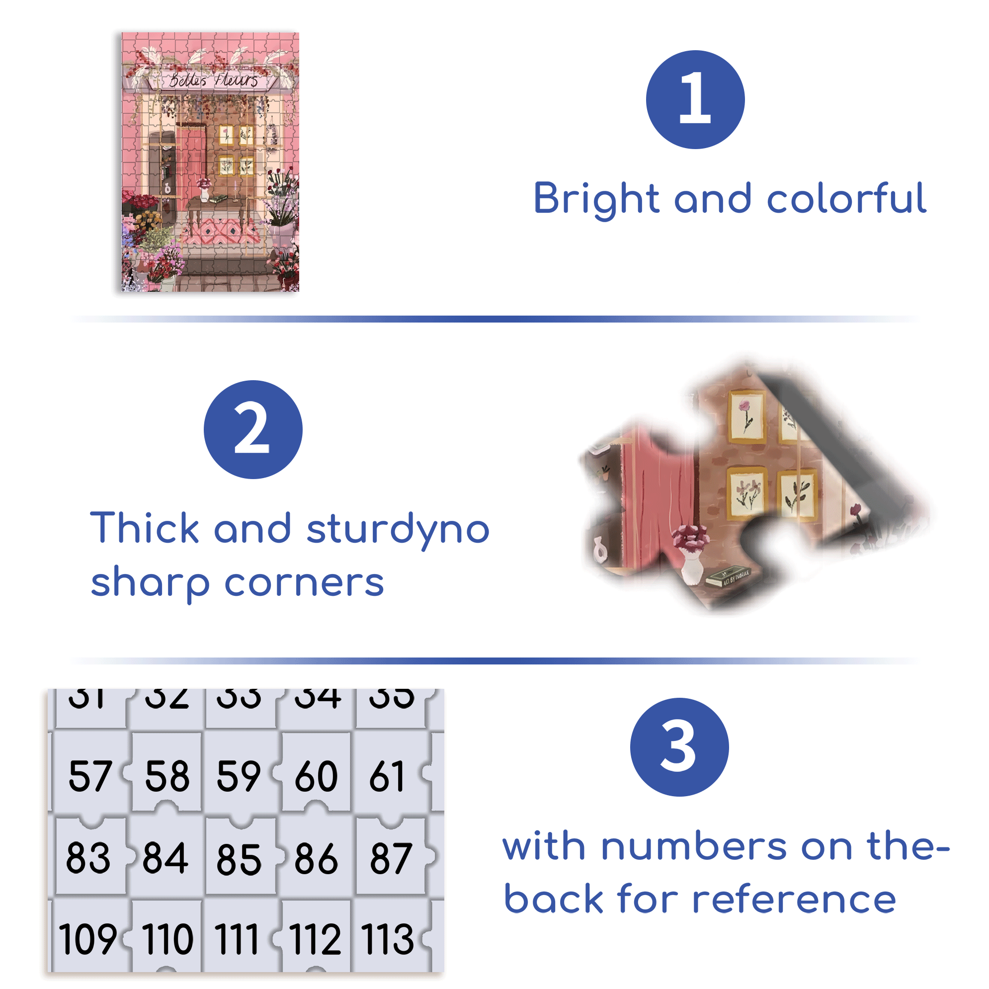 Pinke Style 2 500pcs/1000pcs Jigsaw Puzzle, Scratch-Resistant, Interactive Family Game & Brain-Boosting DIY Decor, Perfect for Halloween, Christmas & New Year Gifts, Family Puzzle Game