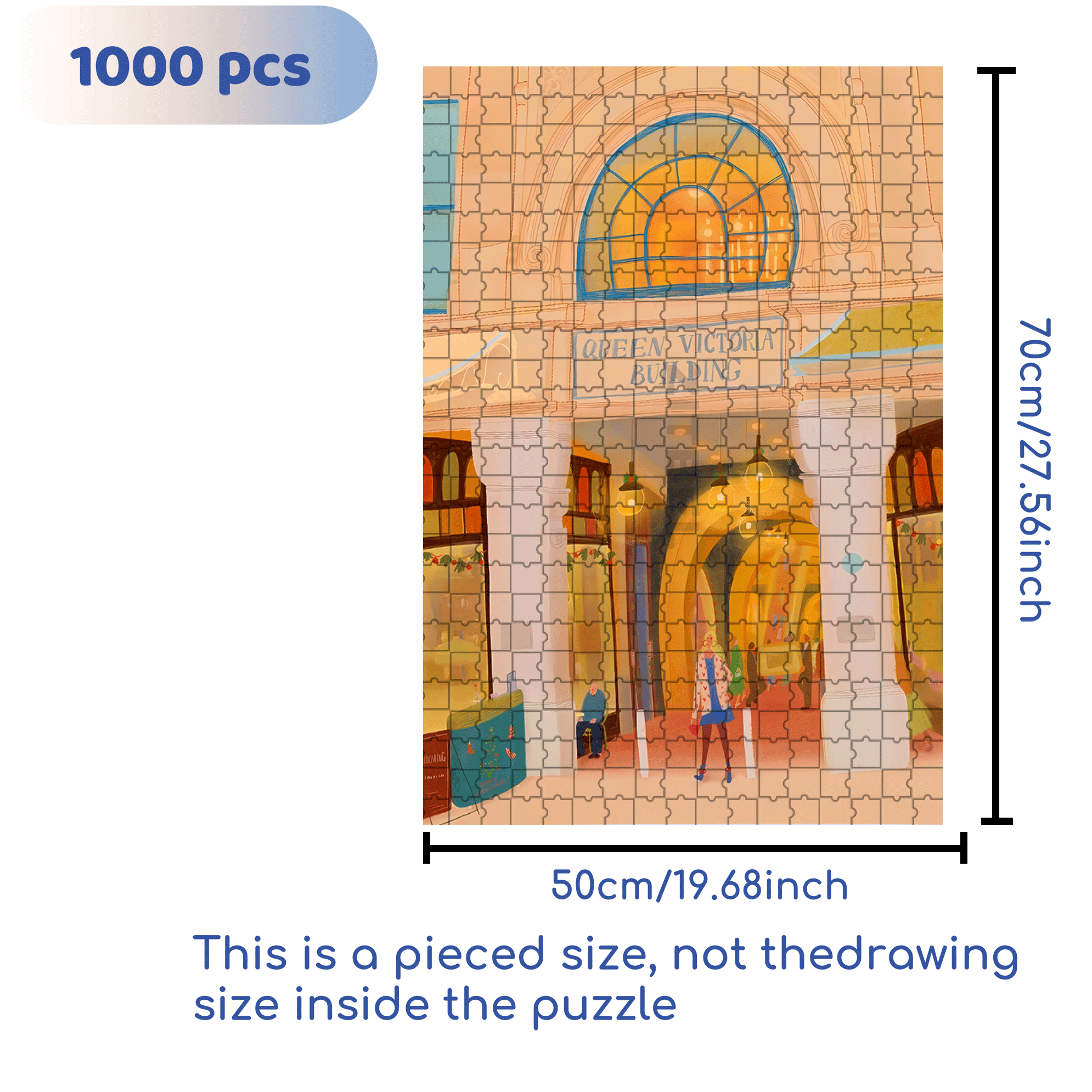 Taste The Sweetness Of Life On An Ordinary Day 500pcs/1000pcs Jigsaw Puzzle, Scratch-Resistant, Interactive Family Game & Brain-Boosting DIY Decor, Perfect for Halloween, Christmas & New Year Gifts, Family Puzzle Game