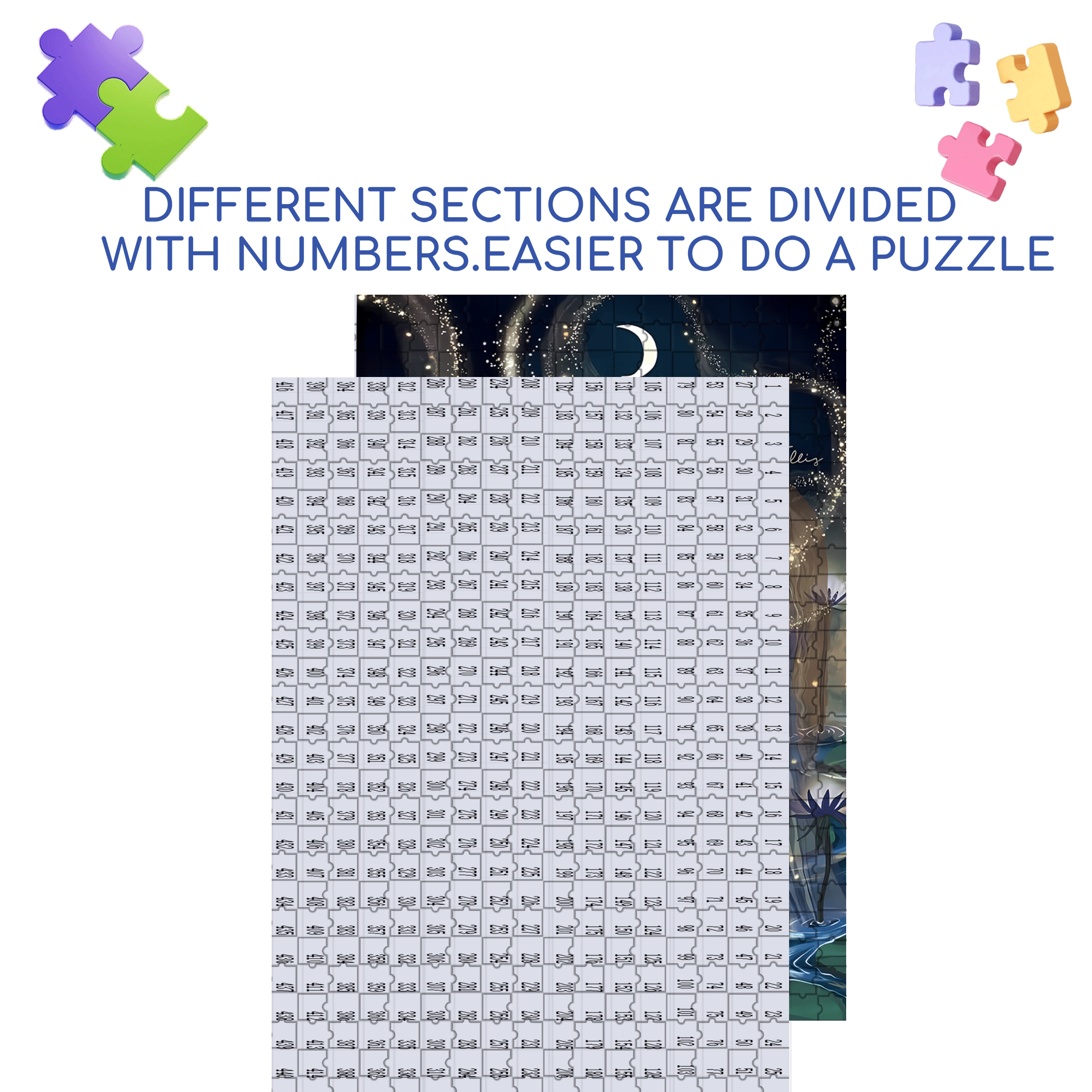 The Earth Breathes 2 500pcs/1000pcs Jigsaw Puzzle, Scratch-Resistant, Interactive Family Game & Brain-Boosting DIY Decor, Perfect for Halloween, Christmas & New Year Gifts, Family Puzzle Game