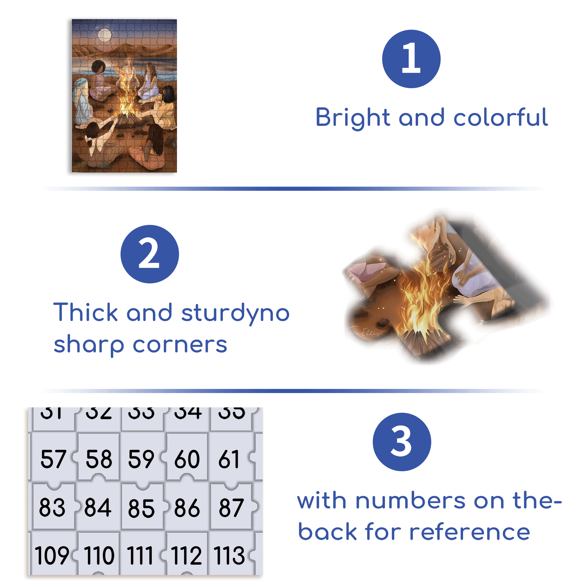 The Earth Breathes 6 500pcs/1000pcs Jigsaw Puzzle, Scratch-Resistant, Interactive Family Game & Brain-Boosting DIY Decor, Perfect for Halloween, Christmas & New Year Gifts, Family Puzzle Game