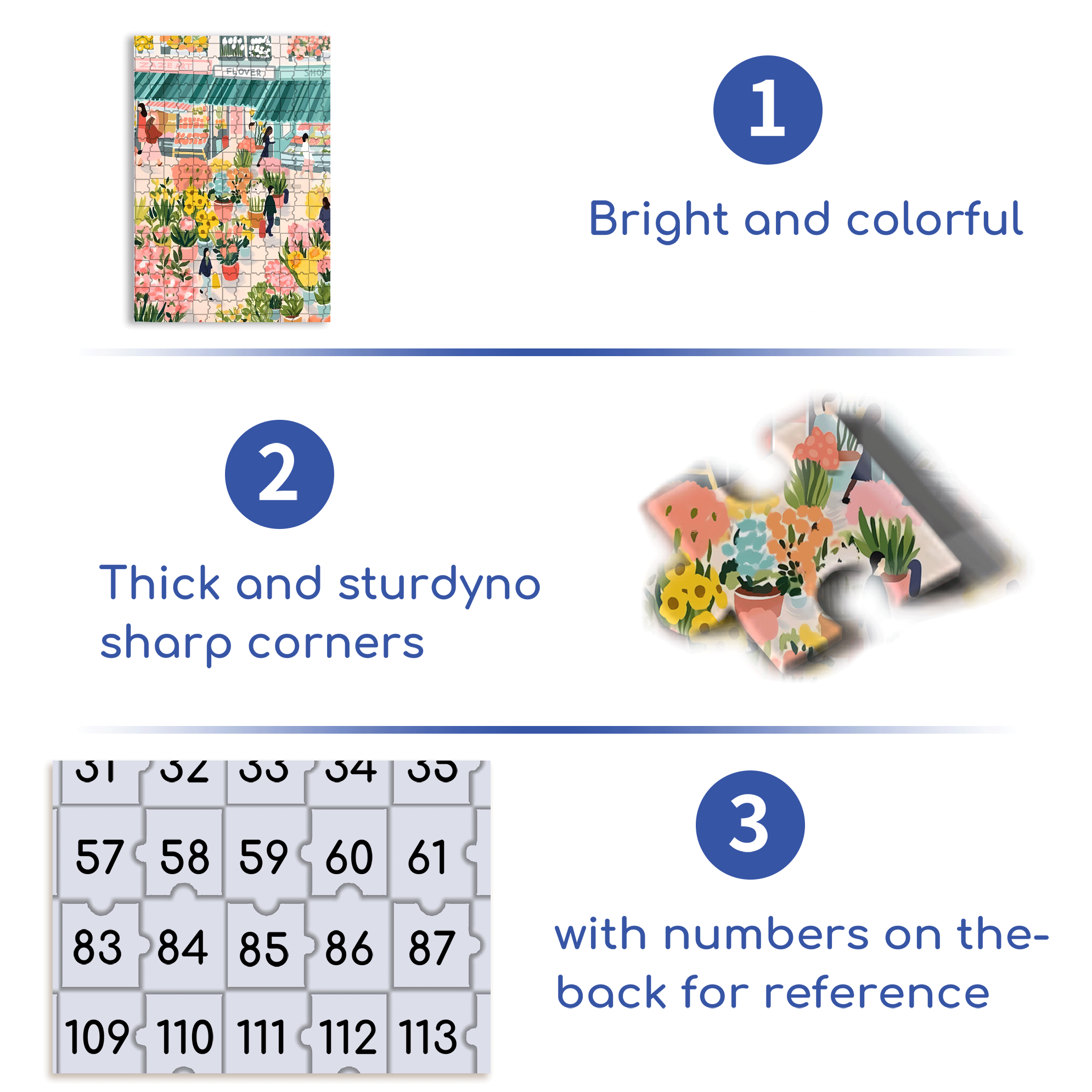 The Healing Narrative Of Plants 500pcs/1000pcs Jigsaw Puzzle, Scratch-Resistant, Interactive Family Game & Brain-Boosting DIY Decor, Perfect for Halloween, Christmas & New Year Gifts, Family Puzzle Game