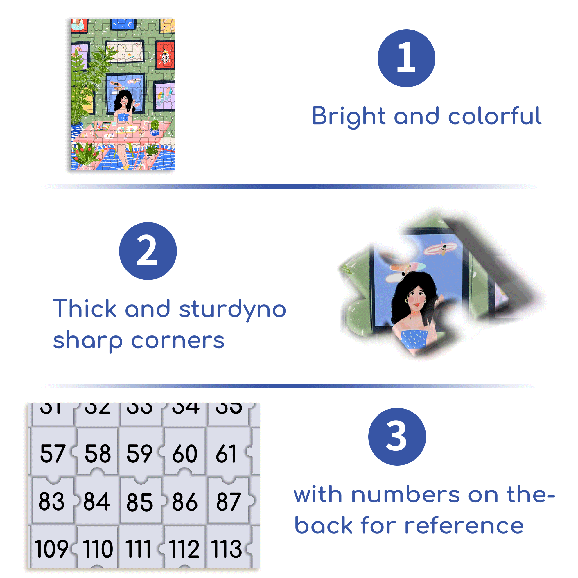 Touchable Slow Life 3 500pcs/1000pcs Jigsaw Puzzle, Scratch-Resistant, Interactive Family Game & Brain-Boosting DIY Decor, Perfect for Halloween, Christmas & New Year Gifts, Family Puzzle Game