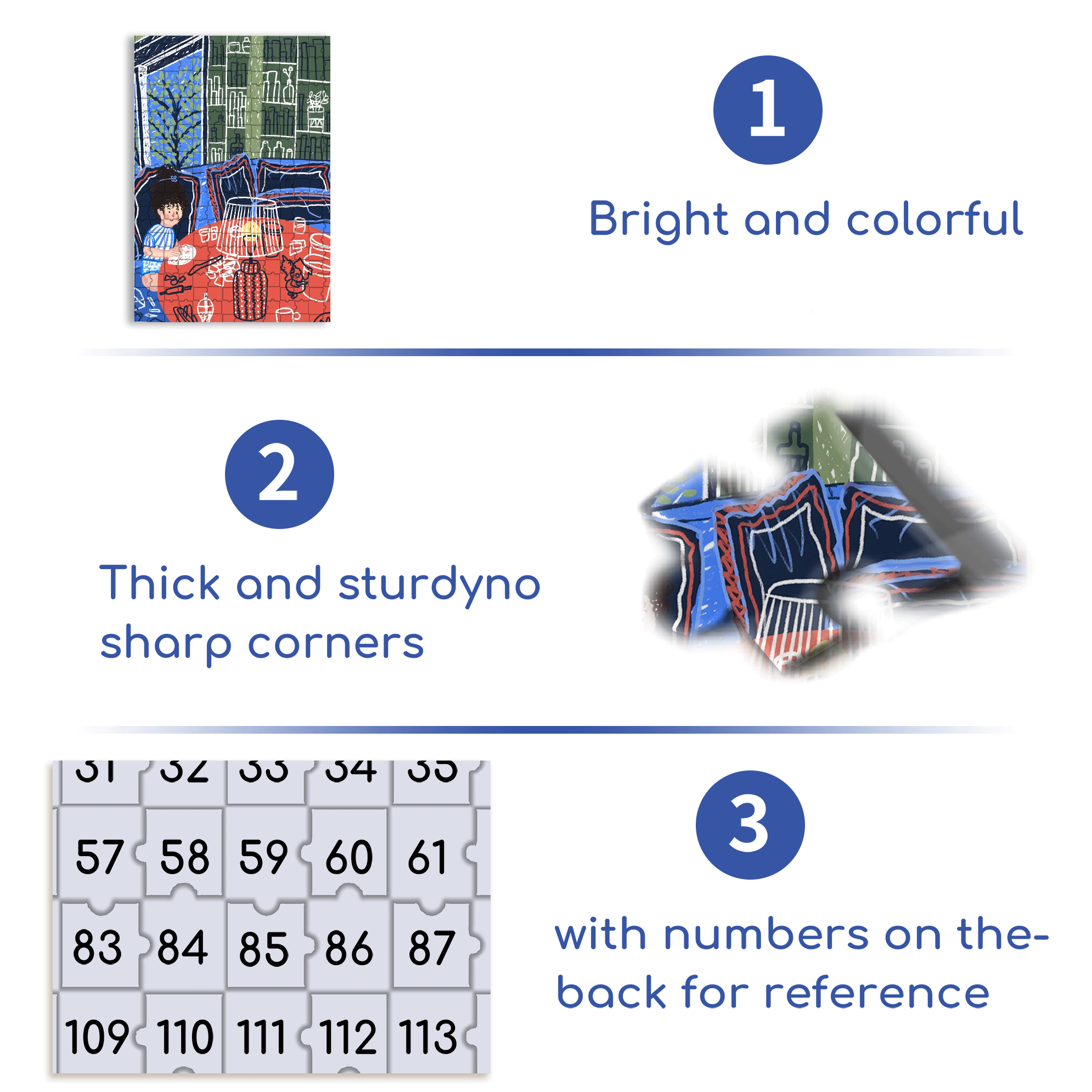 Touchable Slow Life 5 500pcs/1000pcs Jigsaw Puzzle, Scratch-Resistant, Interactive Family Game & Brain-Boosting DIY Decor, Perfect for Halloween, Christmas & New Year Gifts, Family Puzzle Game