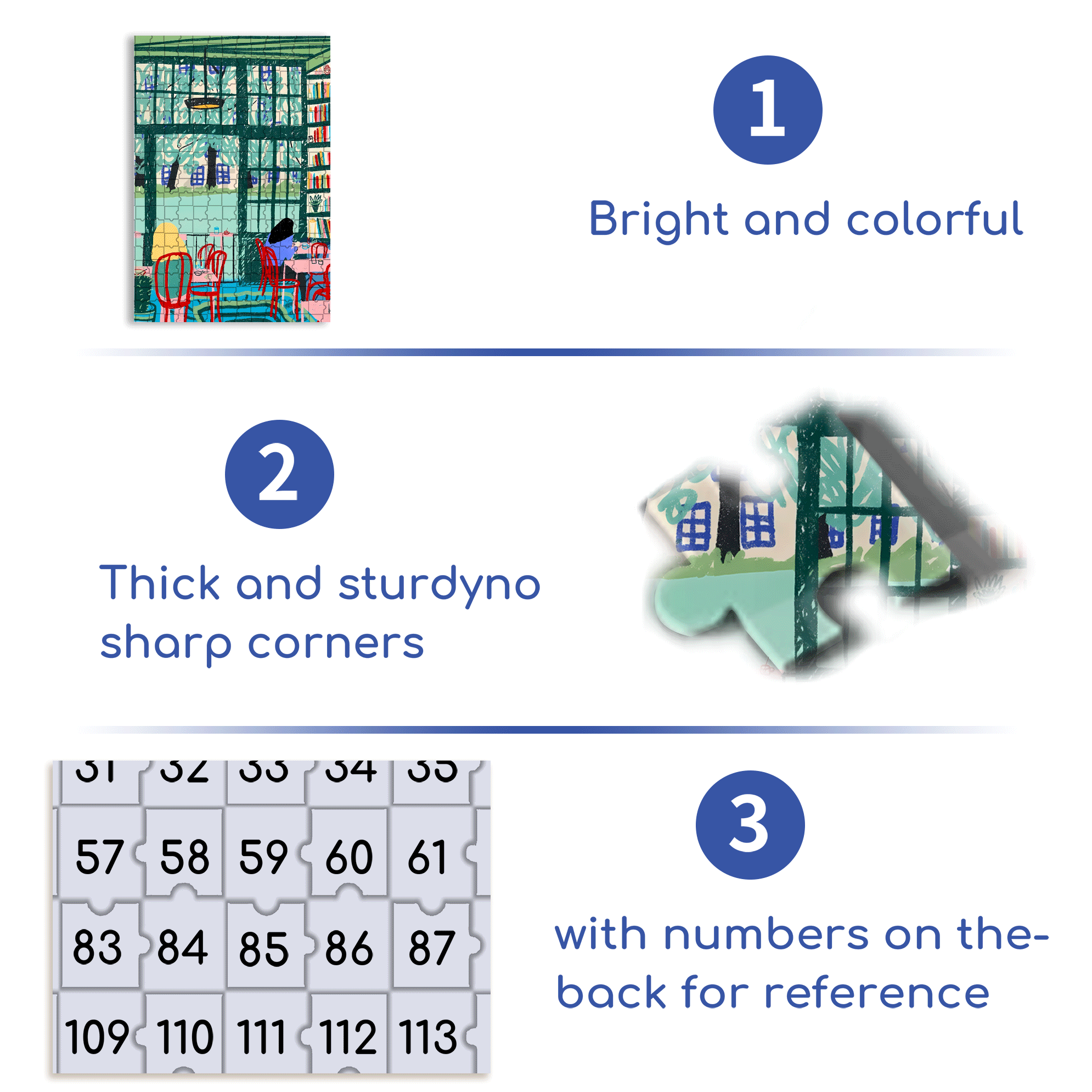 Touchable Slow Life 500pcs/1000pcs Jigsaw Puzzle, Scratch-Resistant, Interactive Family Game & Brain-Boosting DIY Decor, Perfect for Halloween, Christmas & New Year Gifts, Family Puzzle Game