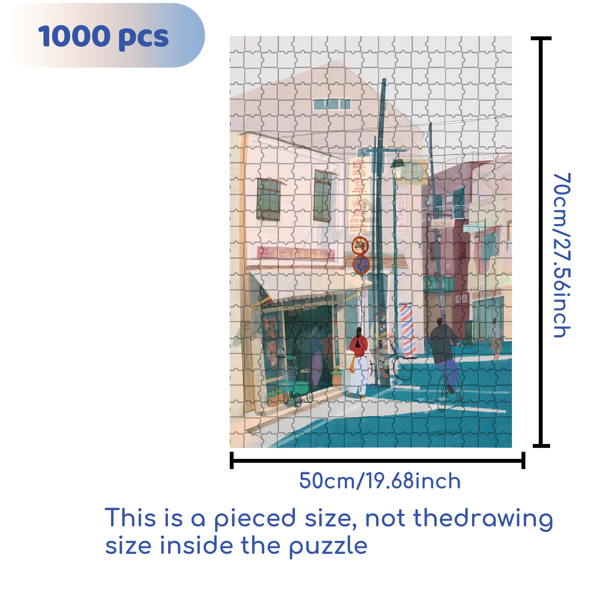 Which Era Do You Want To Go And See 500pcs/1000pcs Jigsaw Puzzle, Scratch-Resistant, Interactive Family Game & Brain-Boosting DIY Decor, Perfect for Halloween, Christmas & New Year Gifts, Family Puzzle Game