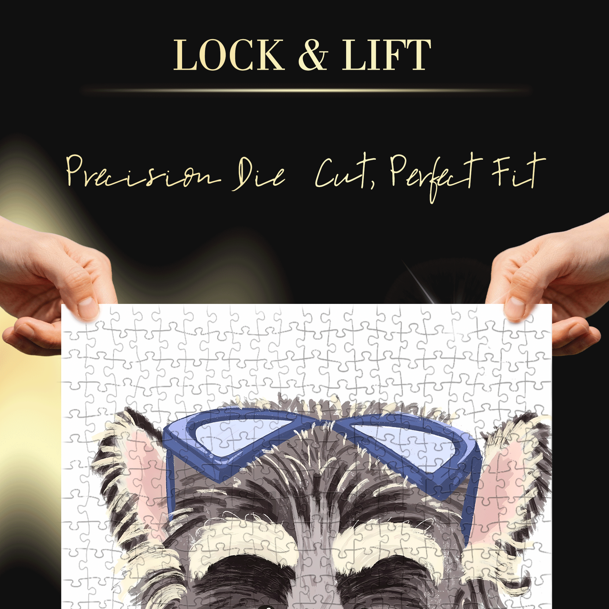 Schnauser 500pcs/1000pcs Jigsaw Puzzle, Scratch-Resistant, Interactive Family Game & Brain-Boosting DIY Decor, Perfect for Halloween, Christmas & New Year Gifts, Family Puzzle Game