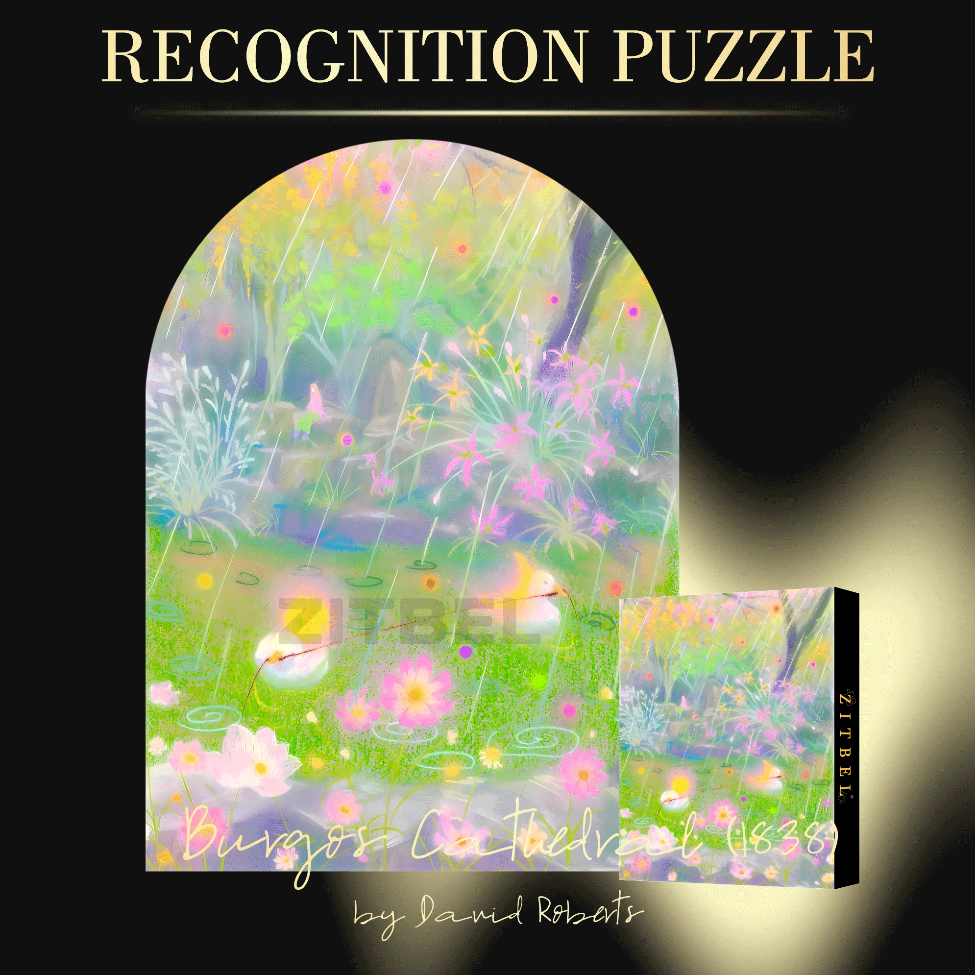 The Call of Plants 6 500pcs/1000pcs Jigsaw Puzzle, Scratch-Resistant, Interactive Family Game & Brain-Boosting DIY Decor, Perfect for Halloween, Christmas & New Year Gifts, Family Puzzle Game