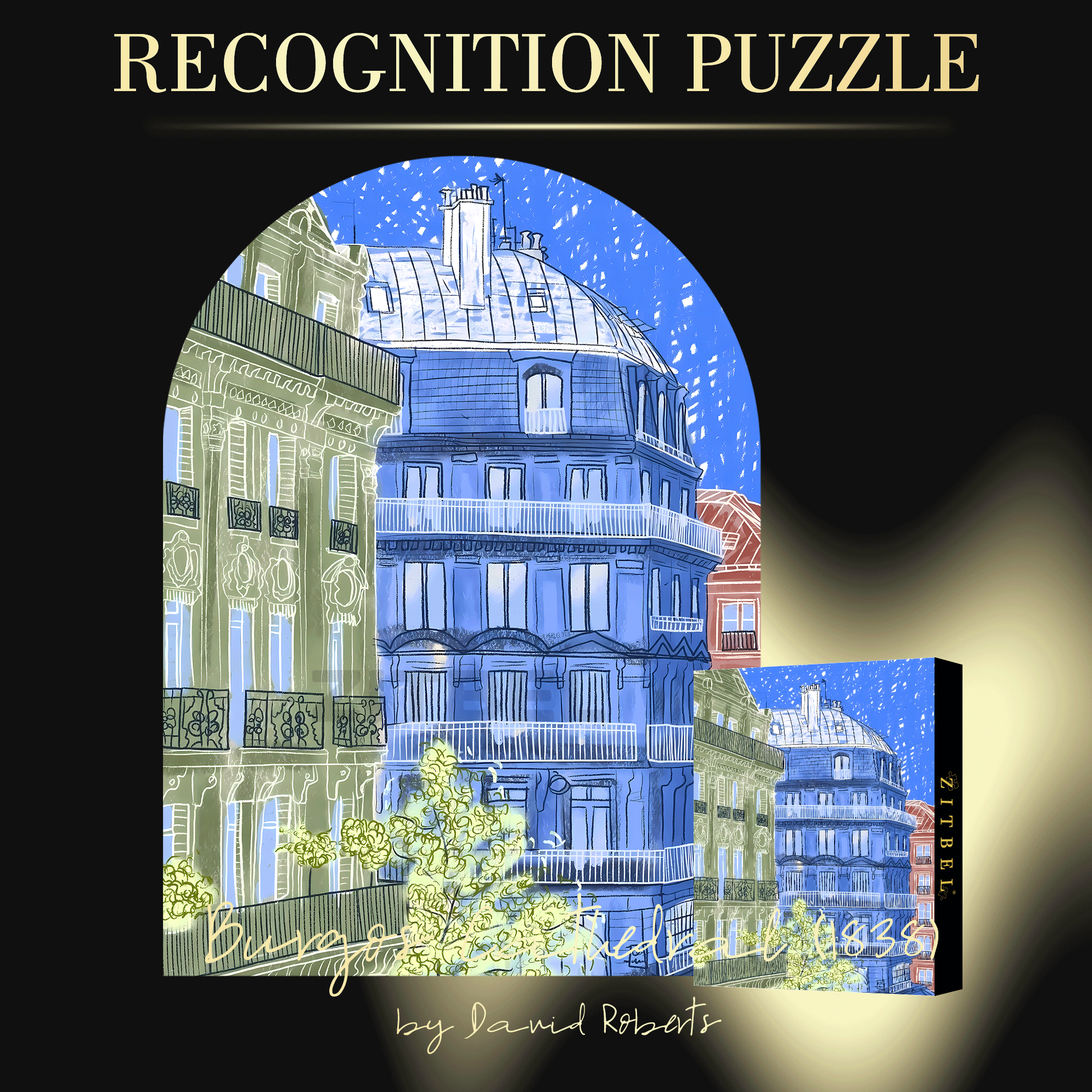 Touchable Slow Life 11 500pcs/1000pcs Jigsaw Puzzle, Scratch-Resistant, Interactive Family Game & Brain-Boosting DIY Decor, Perfect for Halloween, Christmas & New Year Gifts, Family Puzzle Game