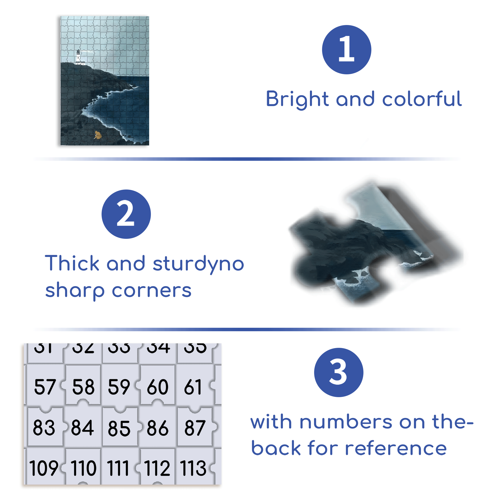 A  Solo Trip 500pcs/1000pcs Jigsaw Puzzle, Scratch-Resistant, Interactive Family Game & Brain-Boosting DIY Decor, Perfect for Halloween, Christmas & New Year Gifts, Family Puzzle Game