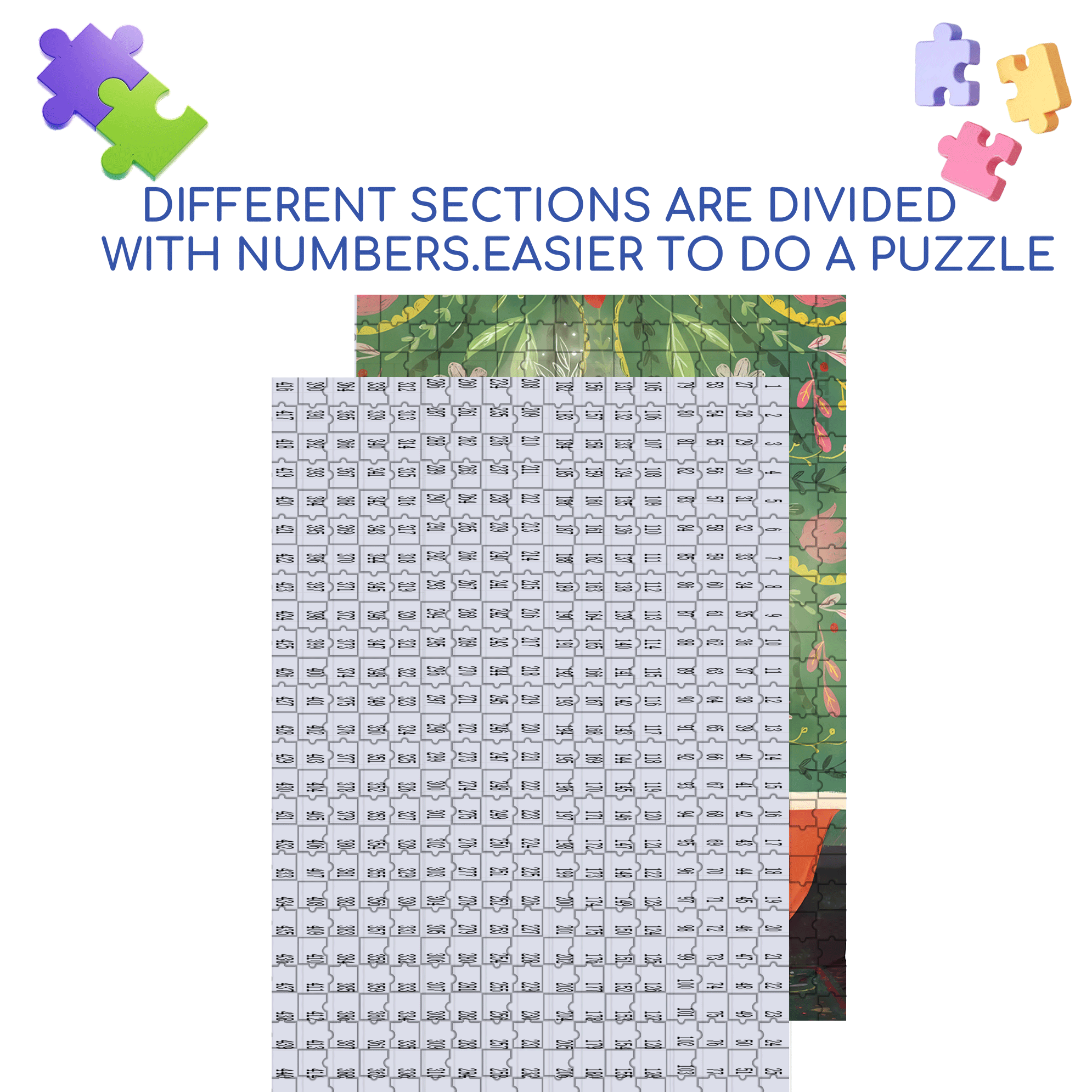 Bath Time 500pcs/1000pcs Jigsaw Puzzle, Scratch-Resistant, Interactive Family Game & Brain-Boosting DIY Decor, Perfect for Halloween, Christmas & New Year Gifts, Family Puzzle Game