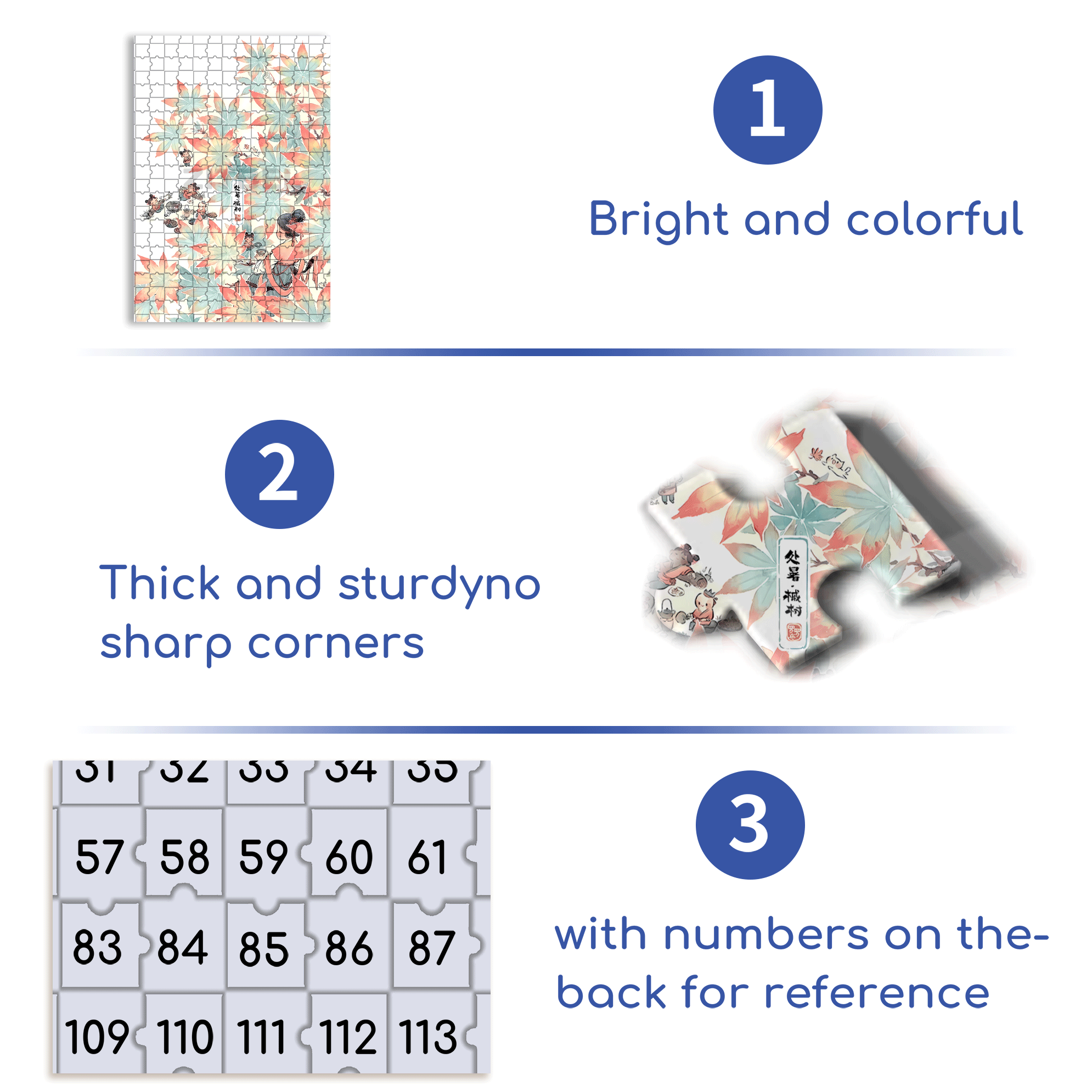 Maple 500pcs/1000pcs Jigsaw Puzzle, Scratch-Resistant, Interactive Family Game & Brain-Boosting DIY Decor, Perfect for Halloween, Christmas & New Year Gifts, Family Puzzle Game