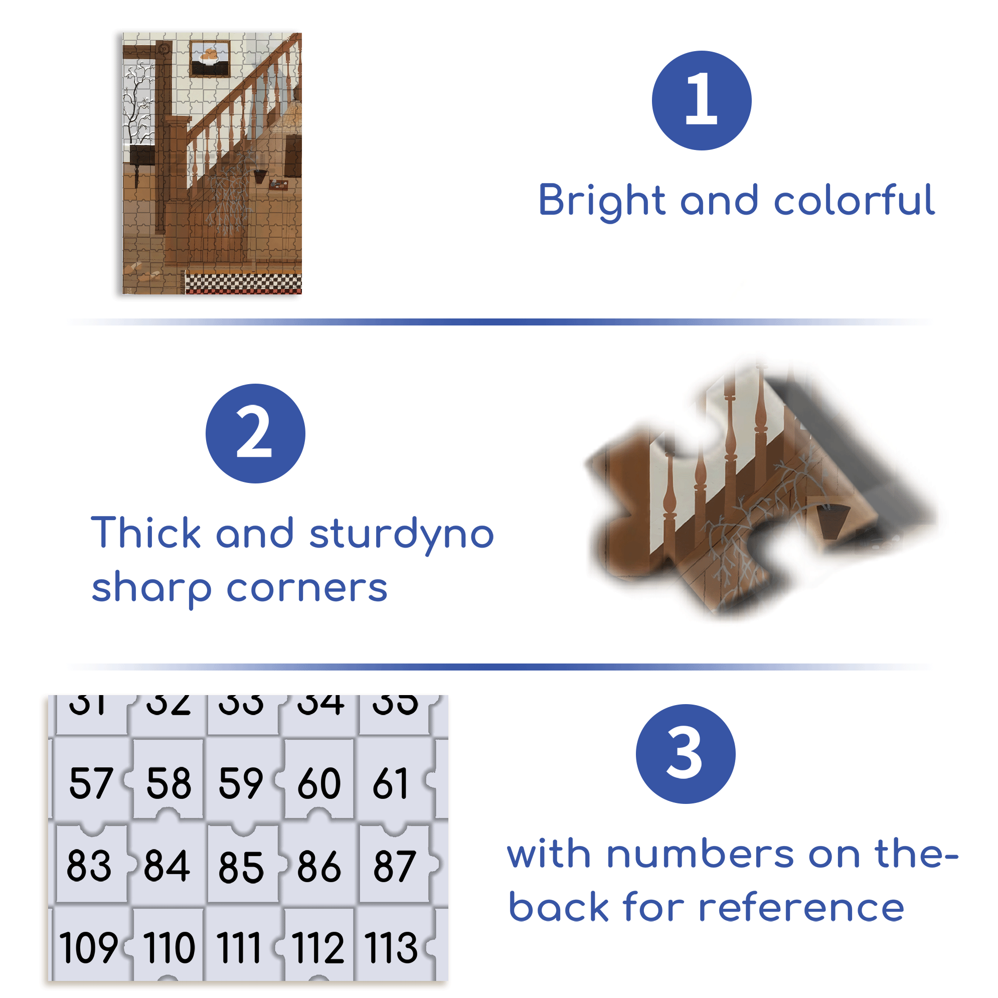 Minimalist Home 500pcs/1000pcs Jigsaw Puzzle, Scratch-Resistant, Interactive Family Game & Brain-Boosting DIY Decor, Perfect for Halloween, Christmas & New Year Gifts, Family Puzzle Game