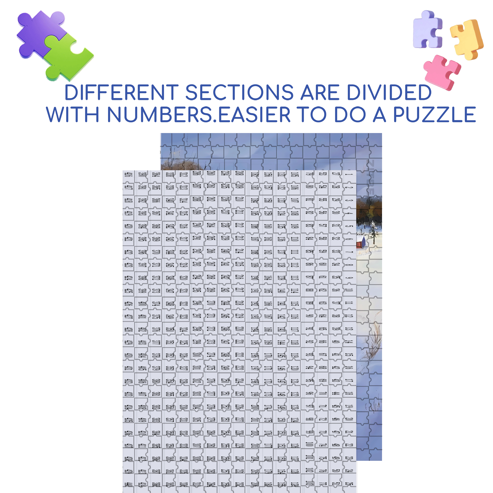 Obey The Inner Voice 11 500pcs/1000pcs Jigsaw Puzzle, Scratch-Resistant, Interactive Family Game & Brain-Boosting DIY Decor, Perfect for Halloween, Christmas & New Year Gifts, Family Puzzle Game