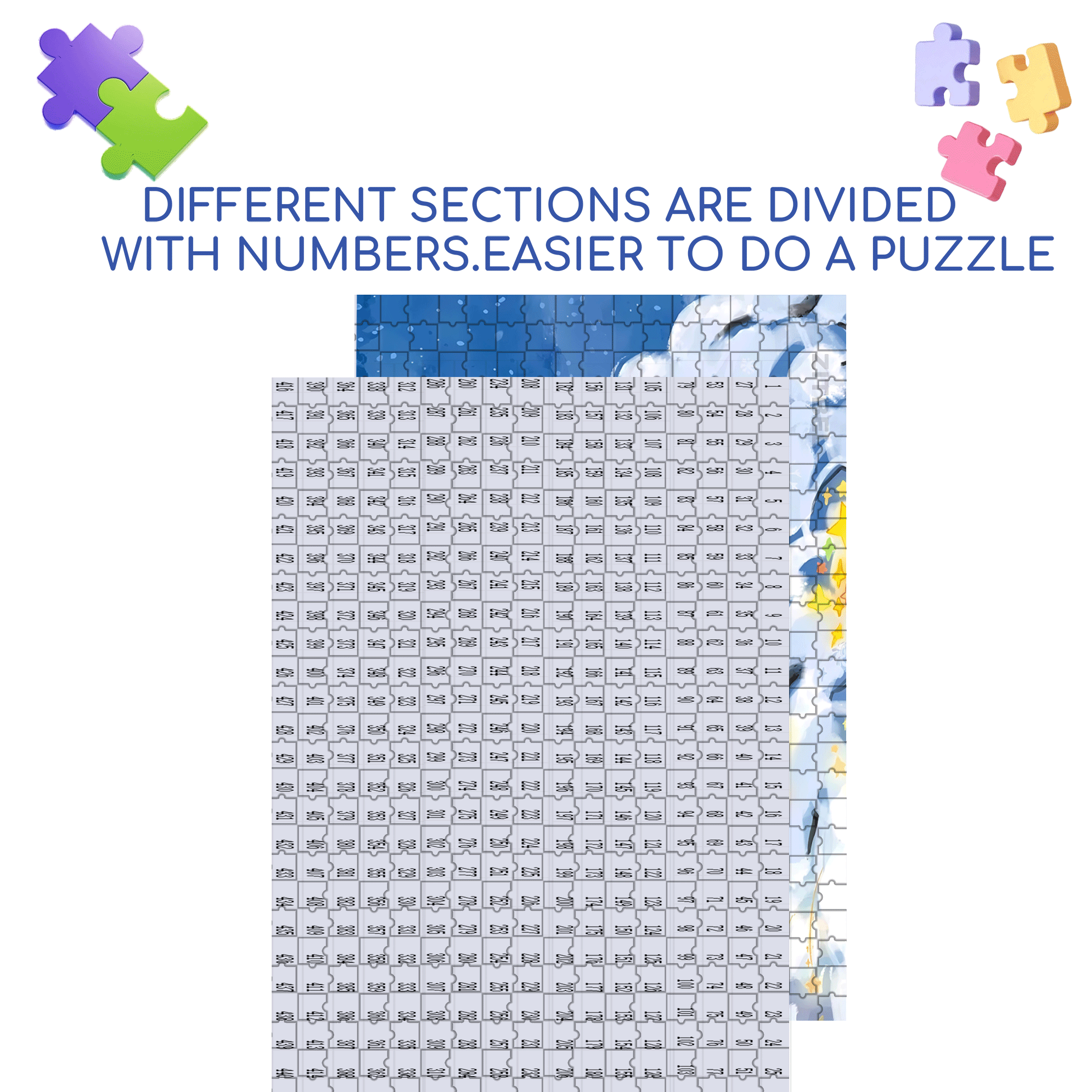 Obey The Inner Voice 12 500pcs/1000pcs Jigsaw Puzzle, Scratch-Resistant, Interactive Family Game & Brain-Boosting DIY Decor, Perfect for Halloween, Christmas & New Year Gifts, Family Puzzle Game