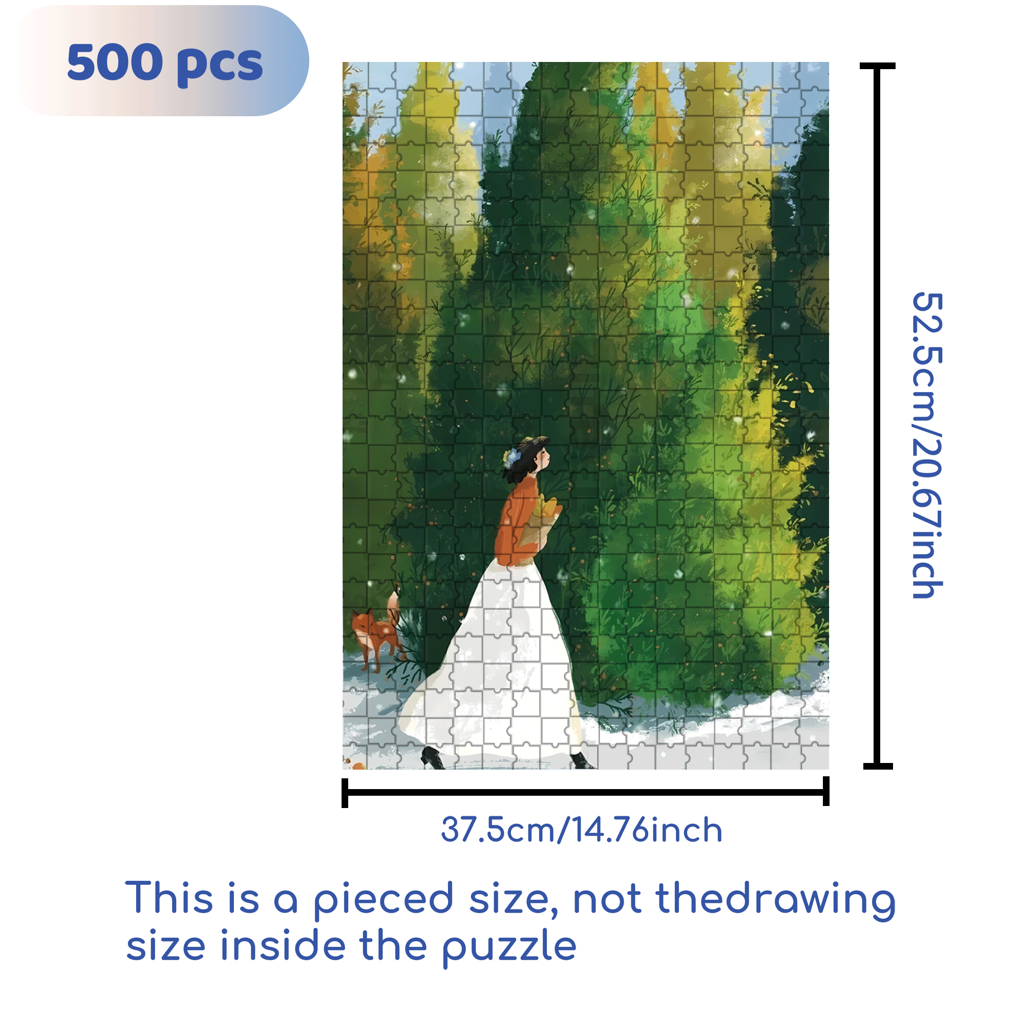 Obey The Inner Voice 13 500pcs/1000pcs Jigsaw Puzzle, Scratch-Resistant, Interactive Family Game & Brain-Boosting DIY Decor, Perfect for Halloween, Christmas & New Year Gifts, Family Puzzle Game