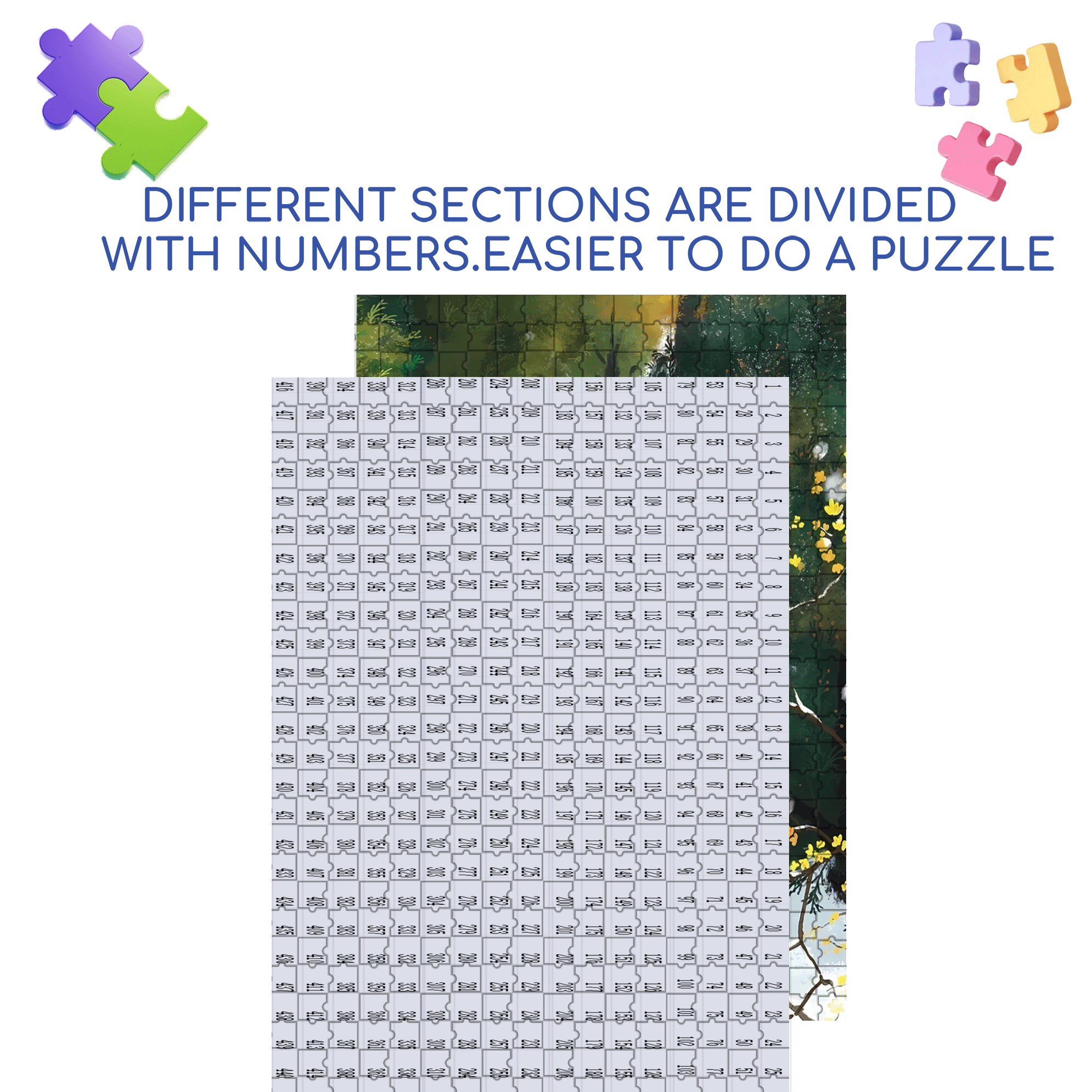 Obey The Inner Voice 16 500pcs/1000pcs Jigsaw Puzzle, Scratch-Resistant, Interactive Family Game & Brain-Boosting DIY Decor, Perfect for Halloween, Christmas & New Year Gifts, Family Puzzle Game