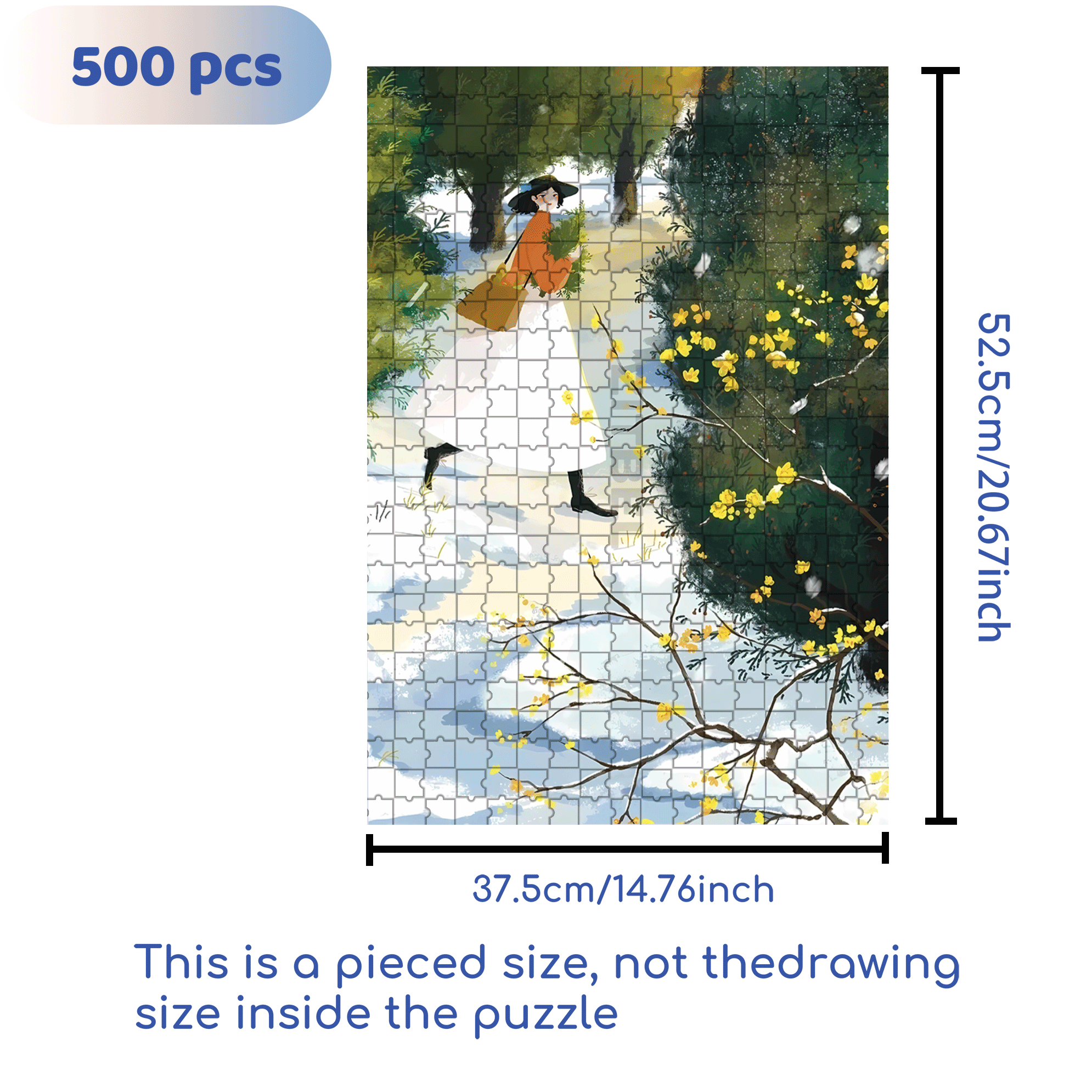 Obey The Inner Voice 16 500pcs/1000pcs Jigsaw Puzzle, Scratch-Resistant, Interactive Family Game & Brain-Boosting DIY Decor, Perfect for Halloween, Christmas & New Year Gifts, Family Puzzle Game