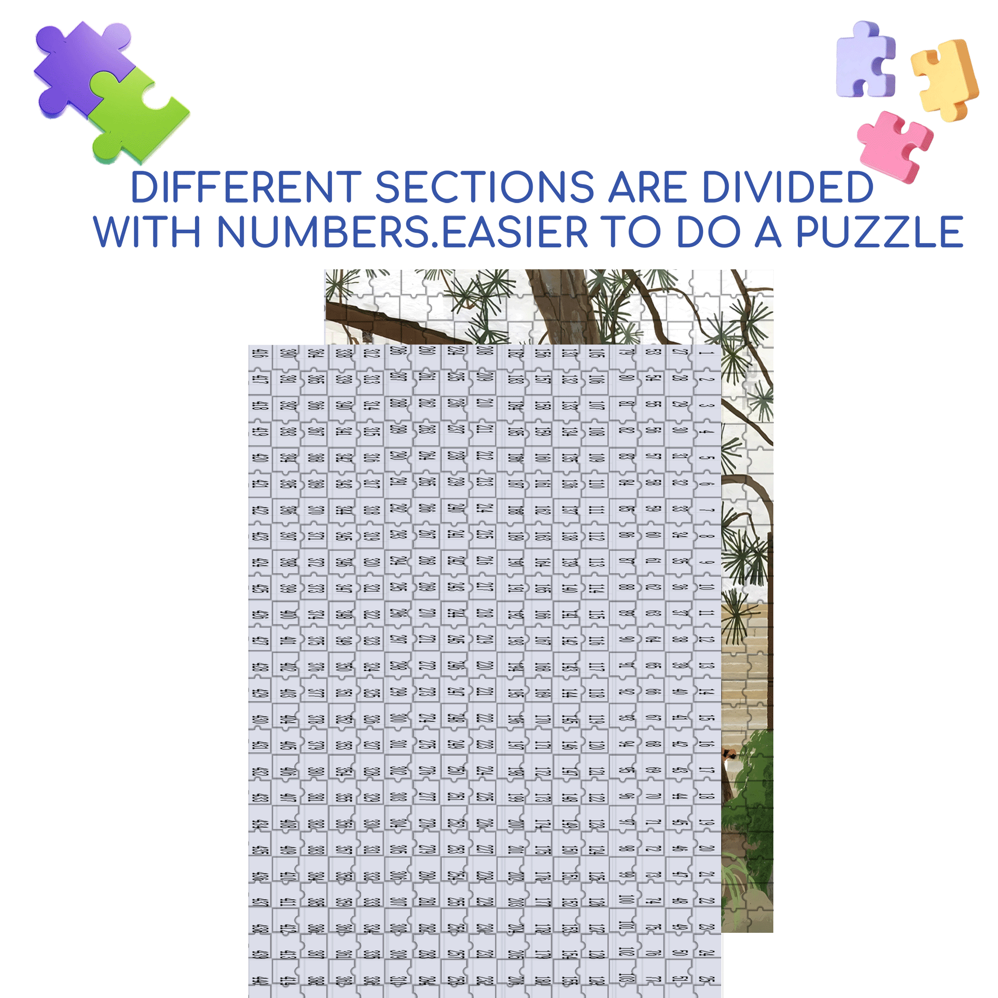 Pet Portraits 2 500pcs/1000pcs Jigsaw Puzzle, Scratch-Resistant, Interactive Family Game & Brain-Boosting DIY Decor, Perfect for Halloween, Christmas & New Year Gifts, Family Puzzle Game