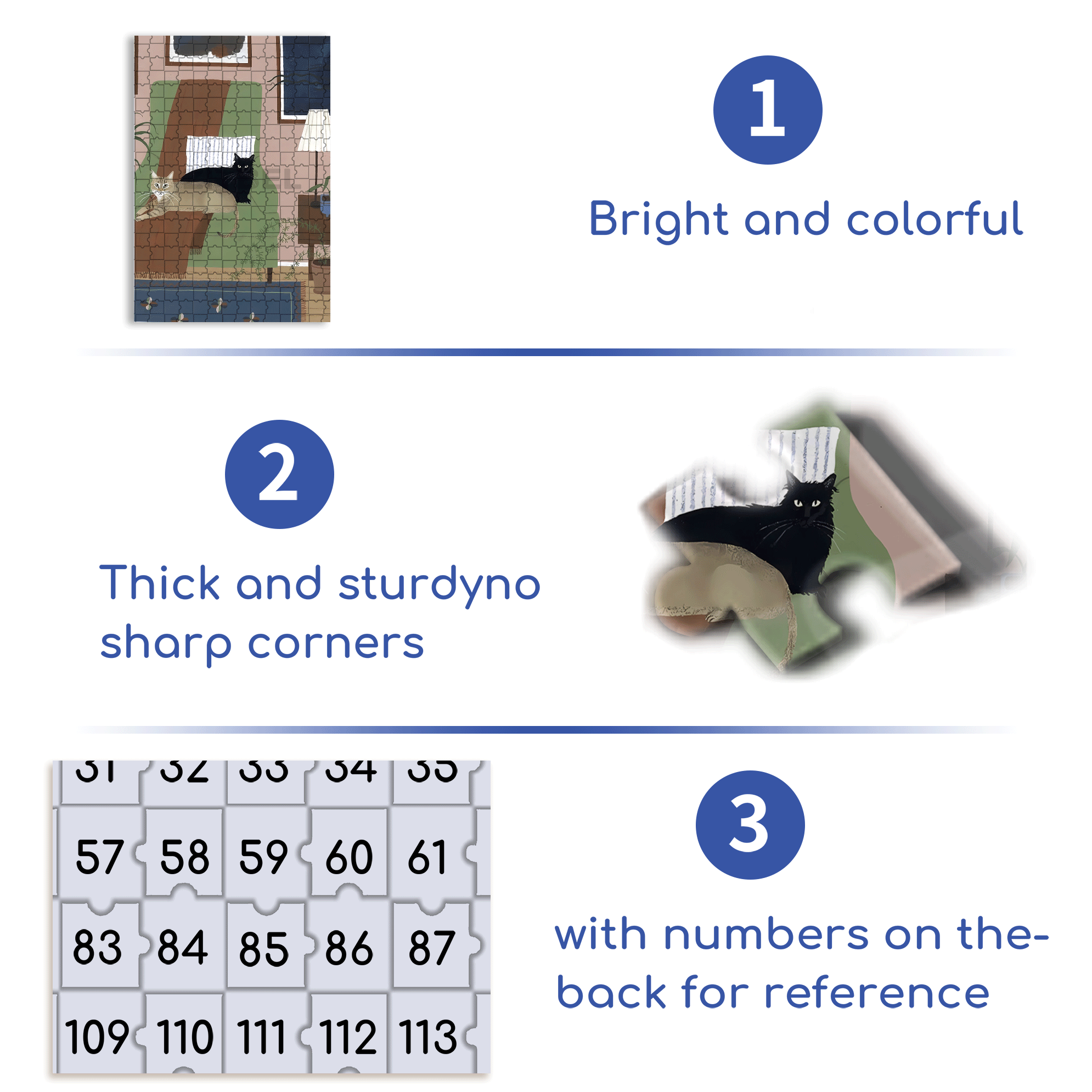 Pet Portraits 4 500pcs/1000pcs Jigsaw Puzzle, Scratch-Resistant, Interactive Family Game & Brain-Boosting DIY Decor, Perfect for Halloween, Christmas & New Year Gifts, Family Puzzle Game