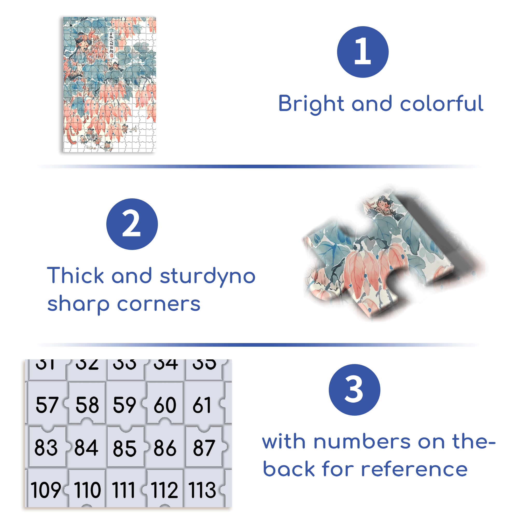 Phoenix Tree 500pcs/1000pcs Jigsaw Puzzle, Scratch-Resistant, Interactive Family Game & Brain-Boosting DIY Decor, Perfect for Halloween, Christmas & New Year Gifts, Family Puzzle Game