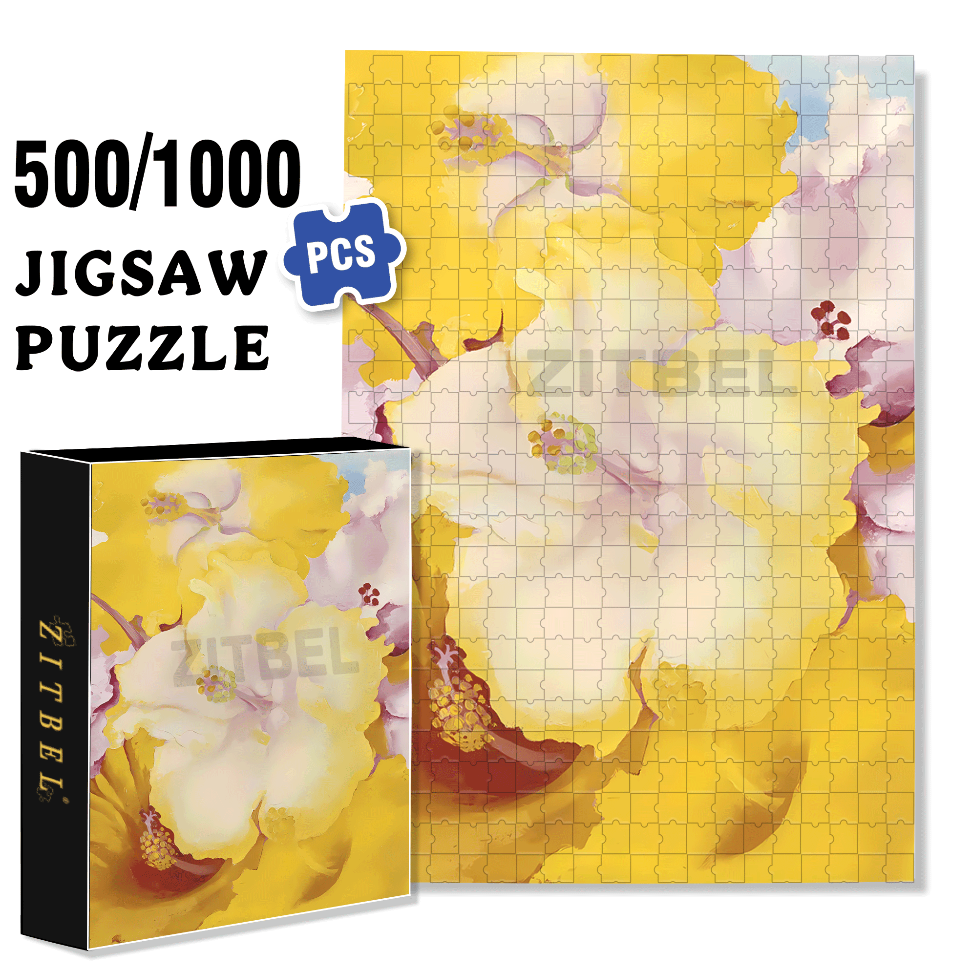 The Beauty Of Nature 2 500pcs/1000pcs Jigsaw Puzzle, Scratch-Resistant, Interactive Family Game & Brain-Boosting DIY Decor, Perfect for Halloween, Christmas & New Year Gifts, Family Puzzle Game