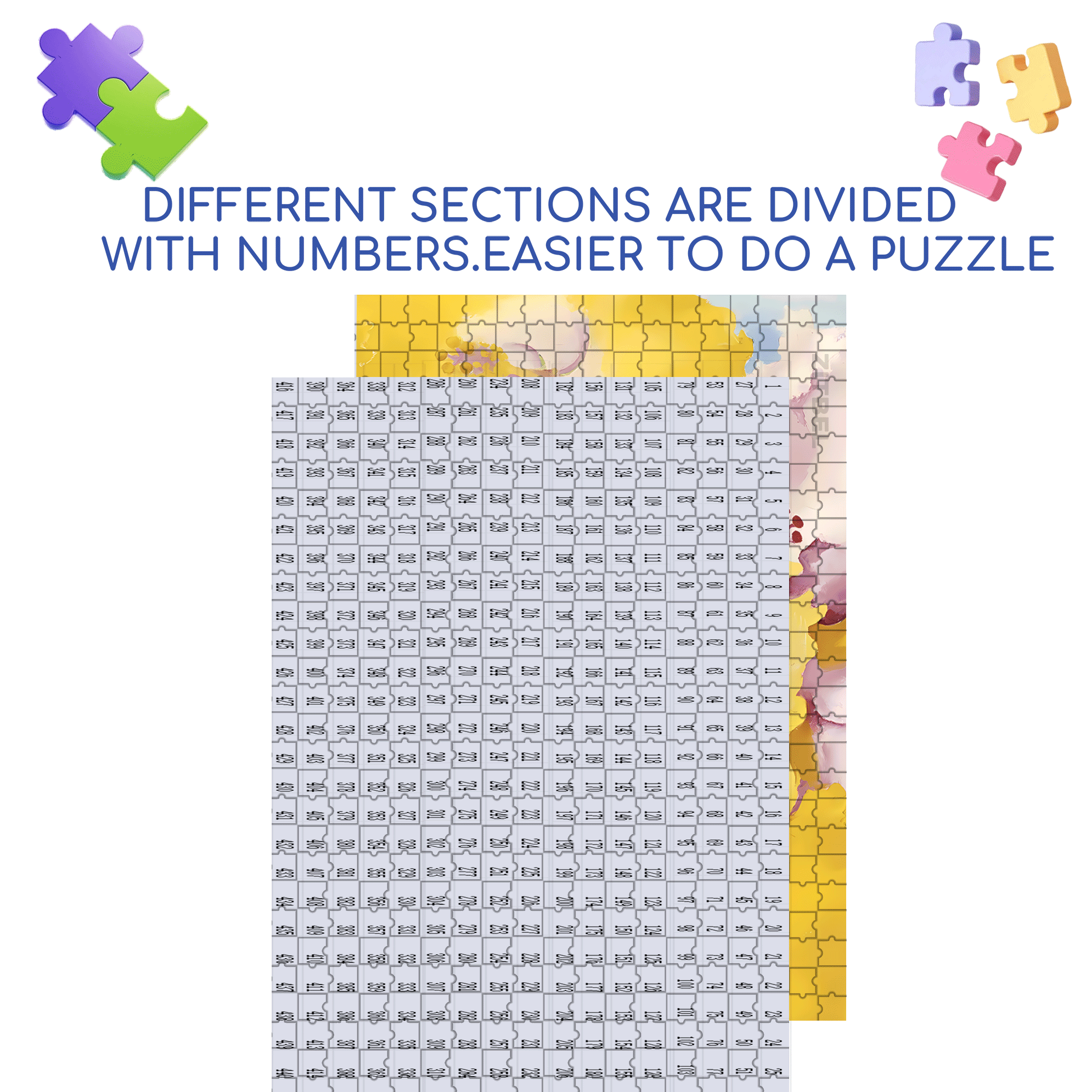 The Beauty Of Nature 2 500pcs/1000pcs Jigsaw Puzzle, Scratch-Resistant, Interactive Family Game & Brain-Boosting DIY Decor, Perfect for Halloween, Christmas & New Year Gifts, Family Puzzle Game