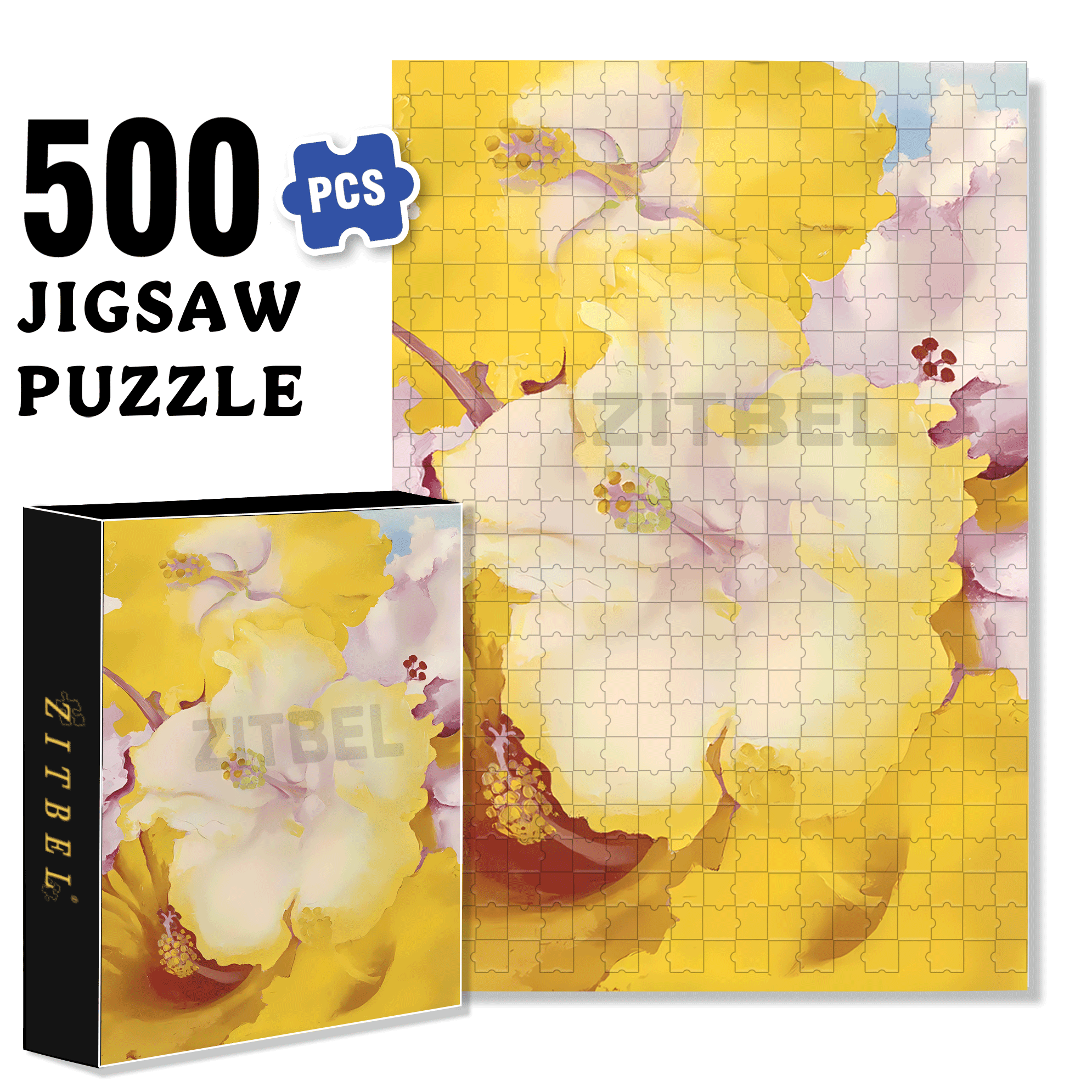 The Beauty Of Nature 2 500pcs/1000pcs Jigsaw Puzzle, Scratch-Resistant, Interactive Family Game & Brain-Boosting DIY Decor, Perfect for Halloween, Christmas & New Year Gifts, Family Puzzle Game