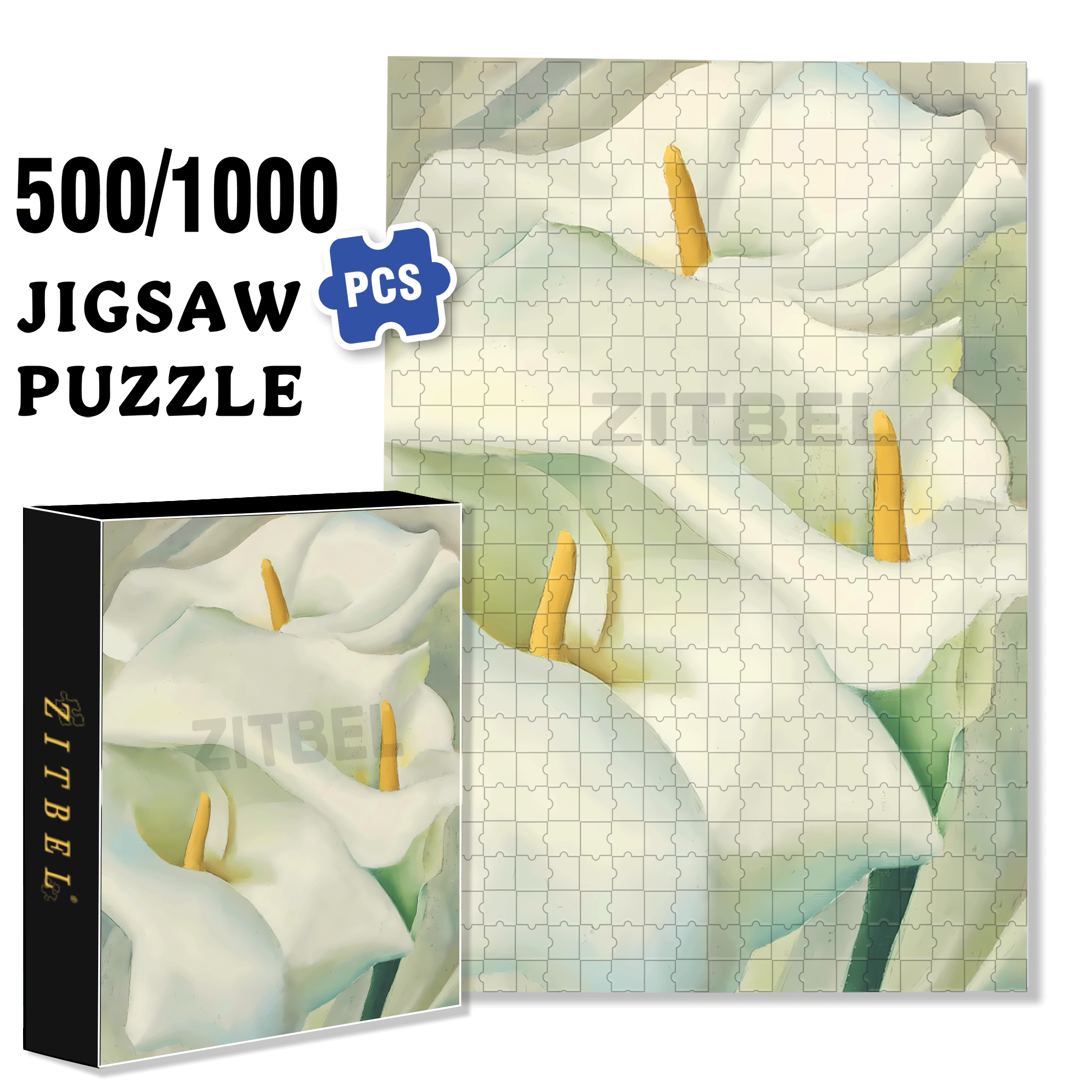 The Beauty Of Nature 3 500pcs/1000pcs Jigsaw Puzzle, Scratch-Resistant, Interactive Family Game & Brain-Boosting DIY Decor, Perfect for Halloween, Christmas & New Year Gifts, Family Puzzle Game