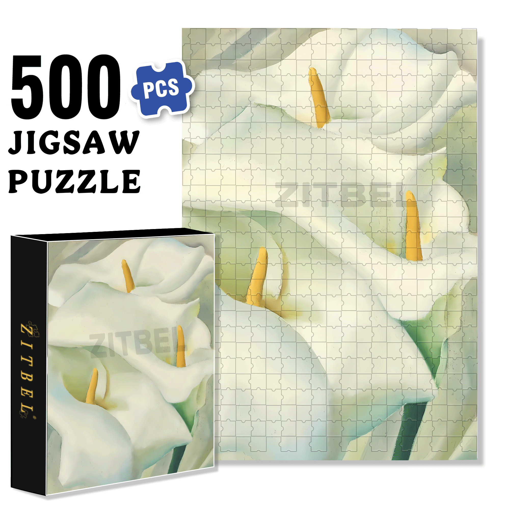 The Beauty Of Nature 3 500pcs/1000pcs Jigsaw Puzzle, Scratch-Resistant, Interactive Family Game & Brain-Boosting DIY Decor, Perfect for Halloween, Christmas & New Year Gifts, Family Puzzle Game
