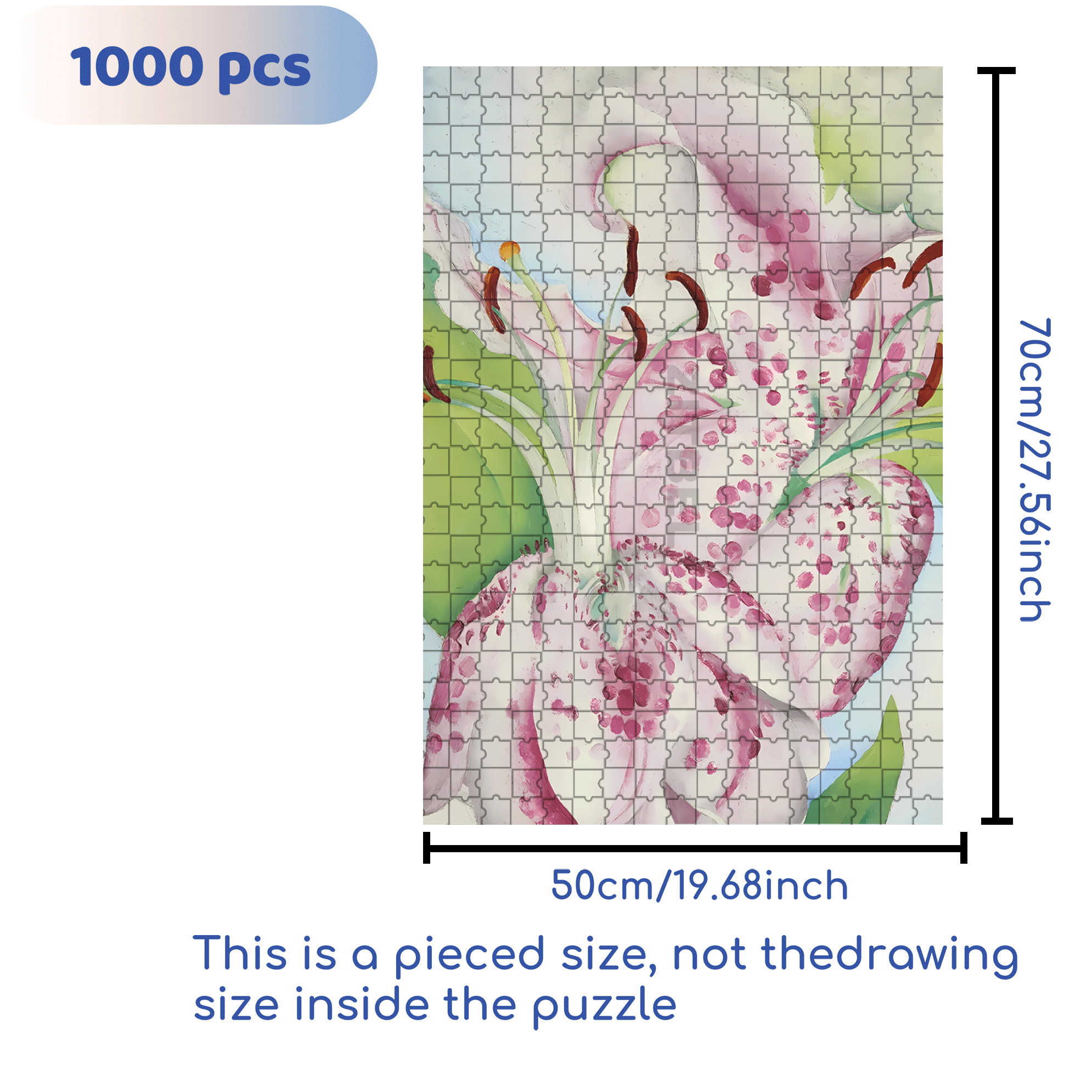 The Beauty Of Nature 4 500pcs/1000pcs Jigsaw Puzzle, Scratch-Resistant, Interactive Family Game & Brain-Boosting DIY Decor, Perfect for Halloween, Christmas & New Year Gifts, Family Puzzle Game