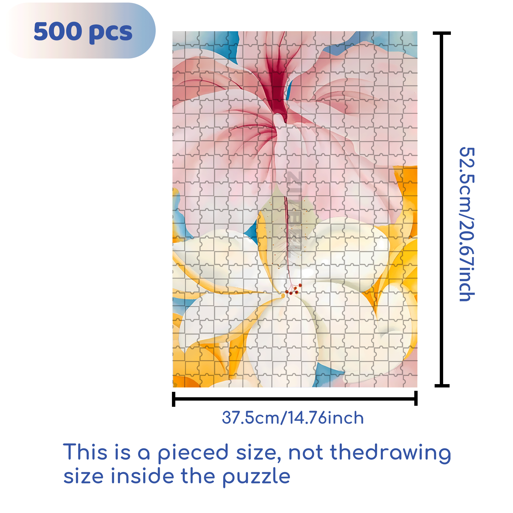 The Beauty Of Nature 5 500pcs/1000pcs Jigsaw Puzzle, Scratch-Resistant, Interactive Family Game & Brain-Boosting DIY Decor, Perfect for Halloween, Christmas & New Year Gifts, Family Puzzle Game