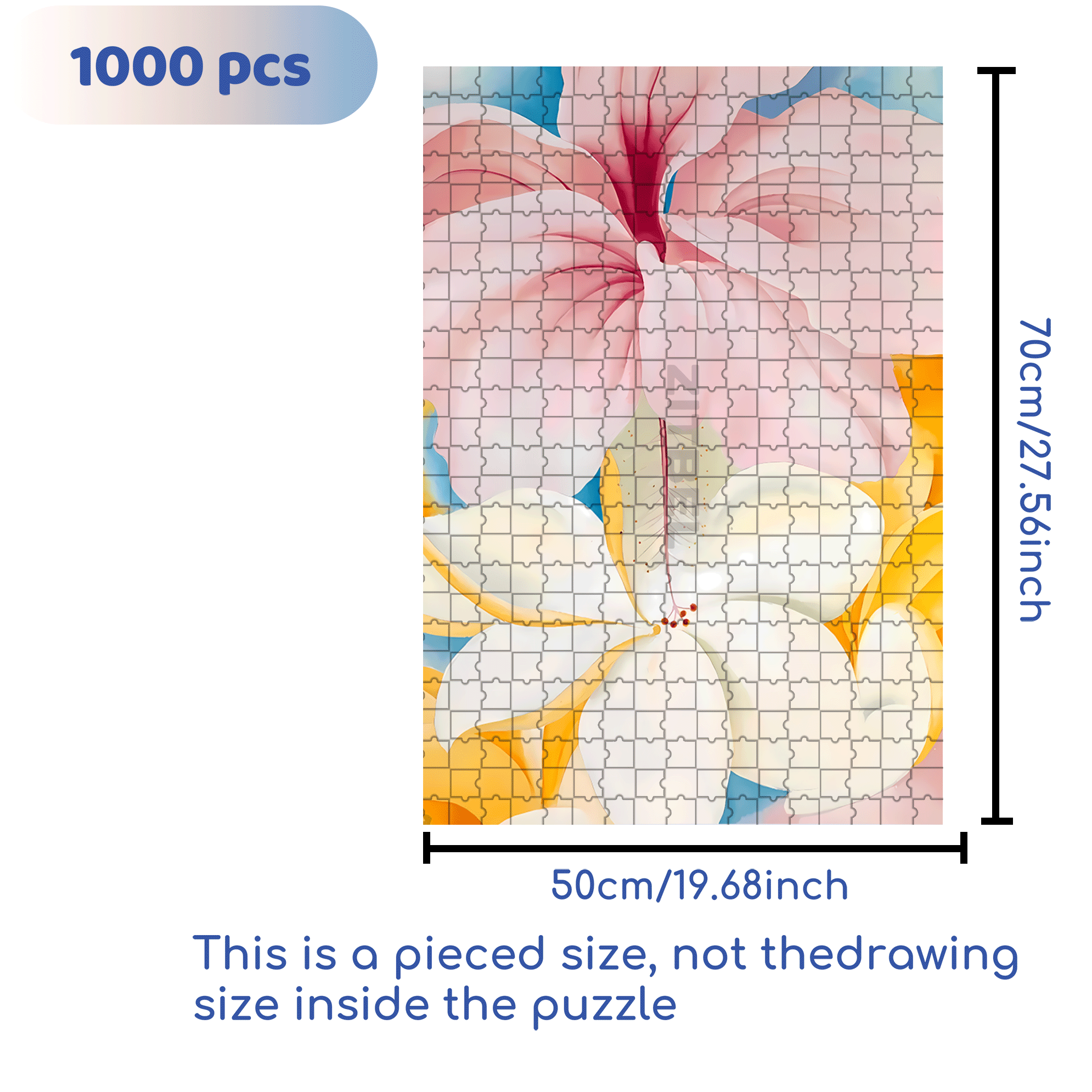 The Beauty Of Nature 5 500pcs/1000pcs Jigsaw Puzzle, Scratch-Resistant, Interactive Family Game & Brain-Boosting DIY Decor, Perfect for Halloween, Christmas & New Year Gifts, Family Puzzle Game