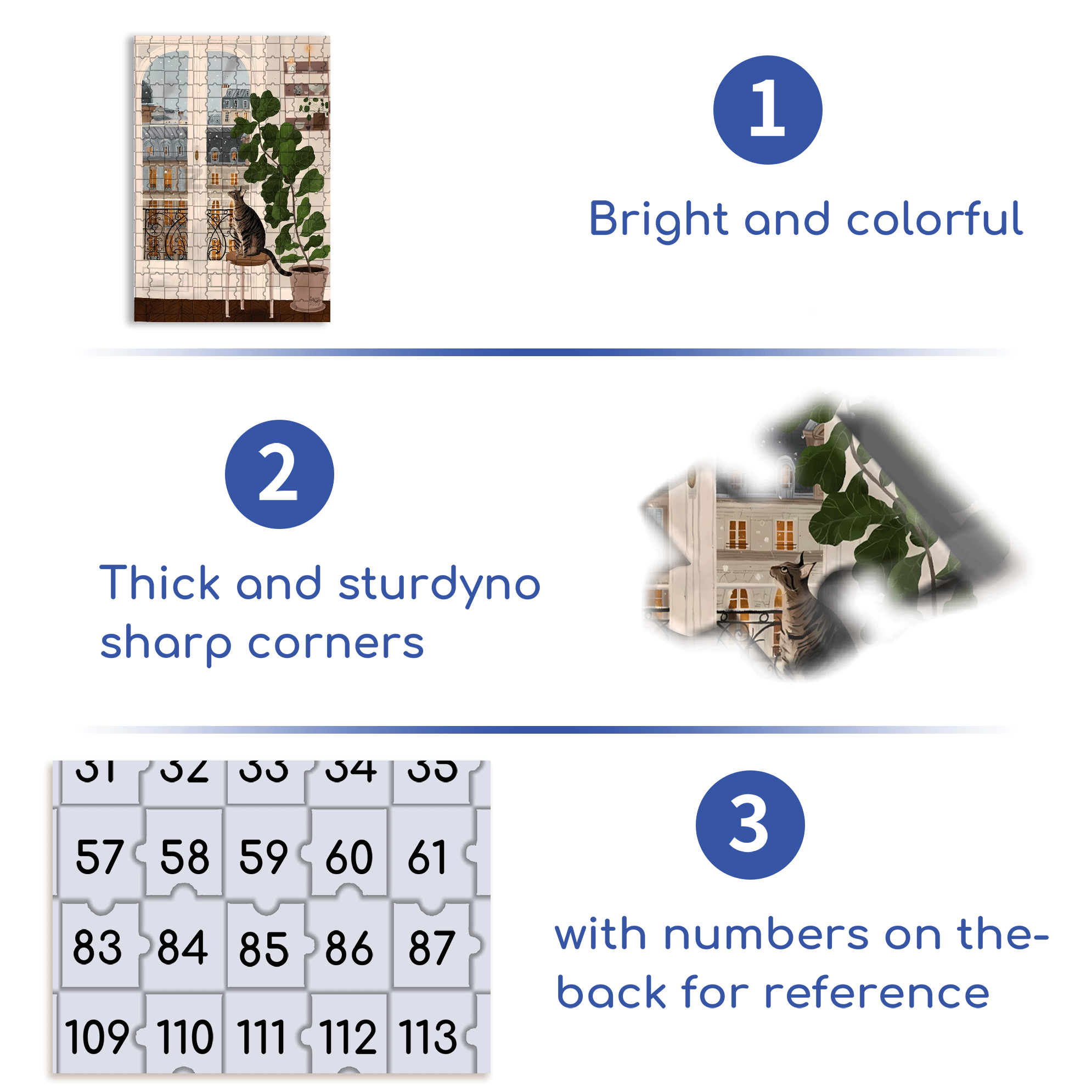 The City Dreams 2 500pcs/1000pcs Jigsaw Puzzle, Scratch-Resistant, Interactive Family Game & Brain-Boosting DIY Decor, Perfect for Halloween, Christmas & New Year Gifts, Family Puzzle Game