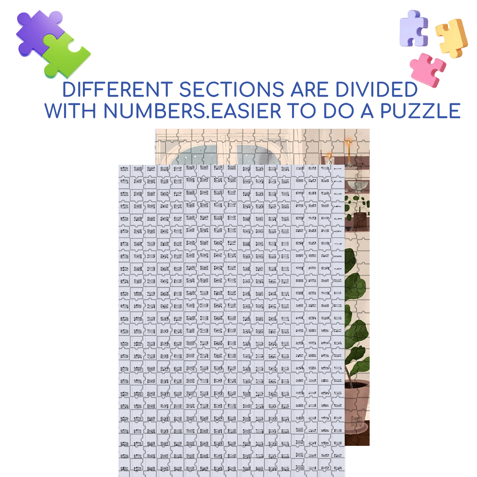 The City Dreams 2 500pcs/1000pcs Jigsaw Puzzle, Scratch-Resistant, Interactive Family Game & Brain-Boosting DIY Decor, Perfect for Halloween, Christmas & New Year Gifts, Family Puzzle Game