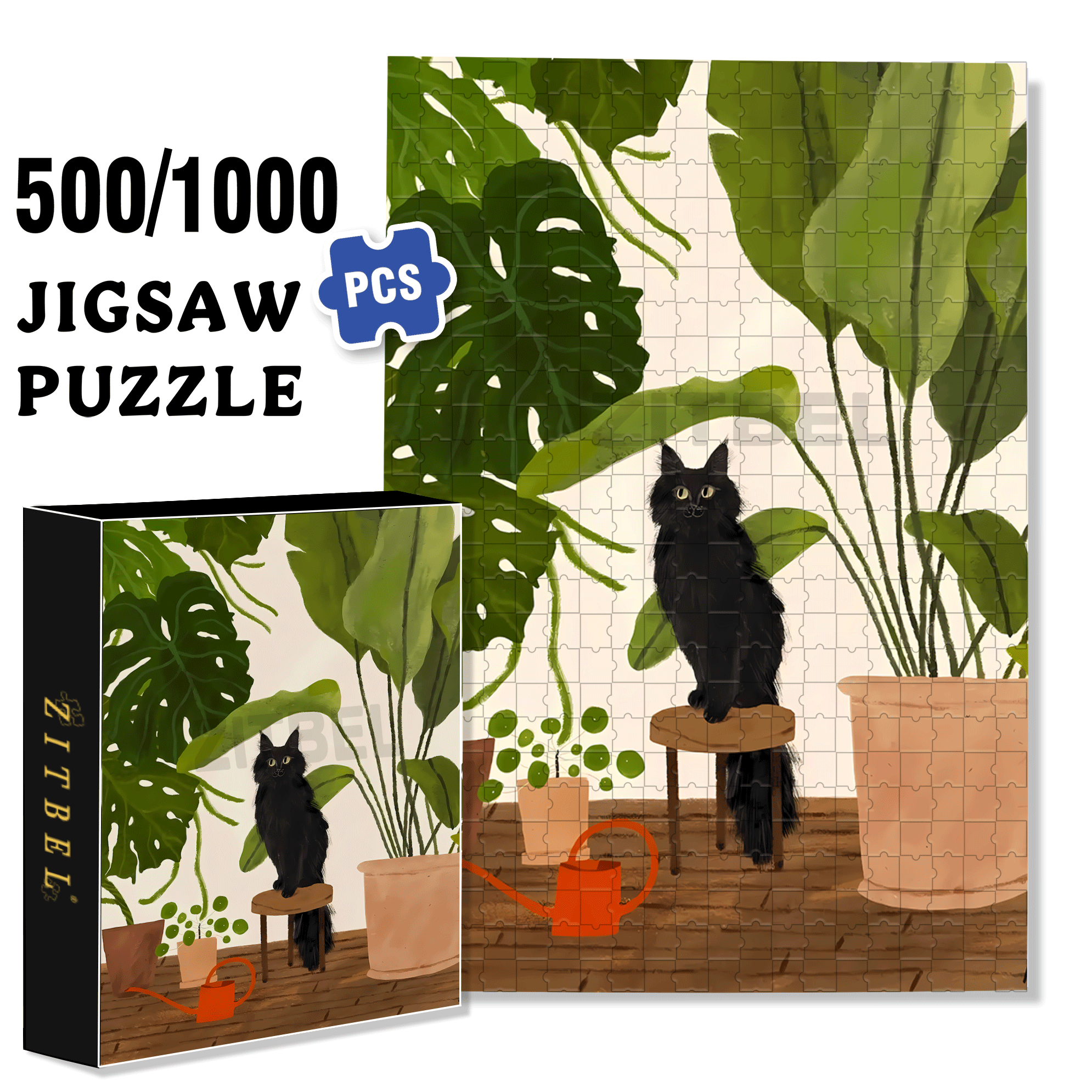 The City Dreams 3 500pcs/1000pcs Jigsaw Puzzle, Scratch-Resistant, Interactive Family Game & Brain-Boosting DIY Decor, Perfect for Halloween, Christmas & New Year Gifts, Family Puzzle Game