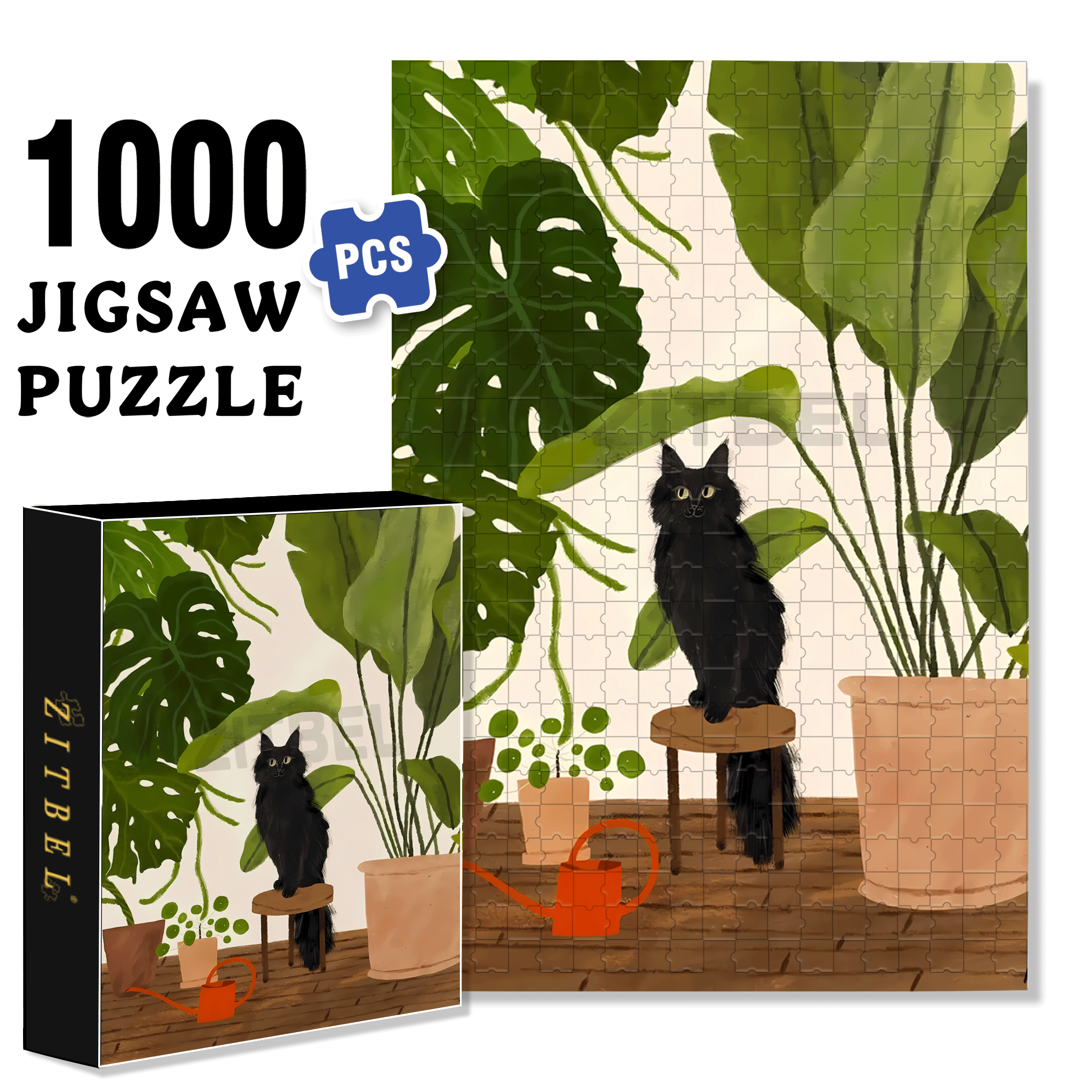 The City Dreams 3 500pcs/1000pcs Jigsaw Puzzle, Scratch-Resistant, Interactive Family Game & Brain-Boosting DIY Decor, Perfect for Halloween, Christmas & New Year Gifts, Family Puzzle Game
